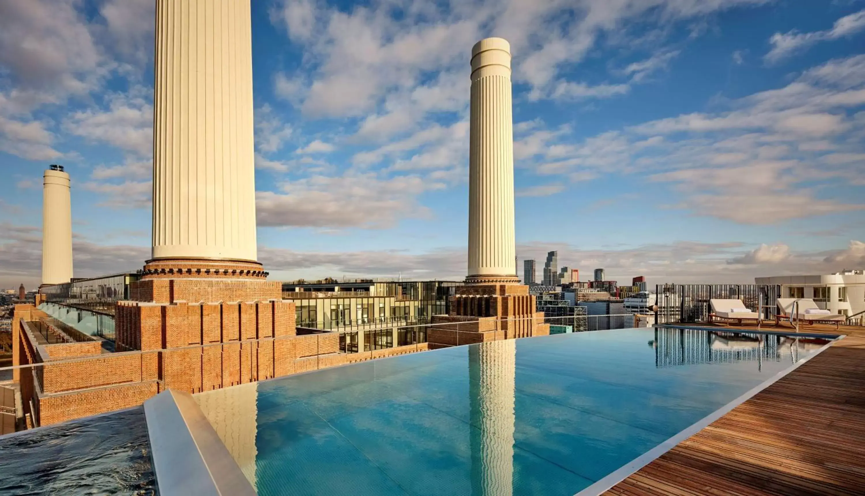 Pool view, Swimming Pool in art'otel London Battersea Power Station, Powered by Radisson Hotels
