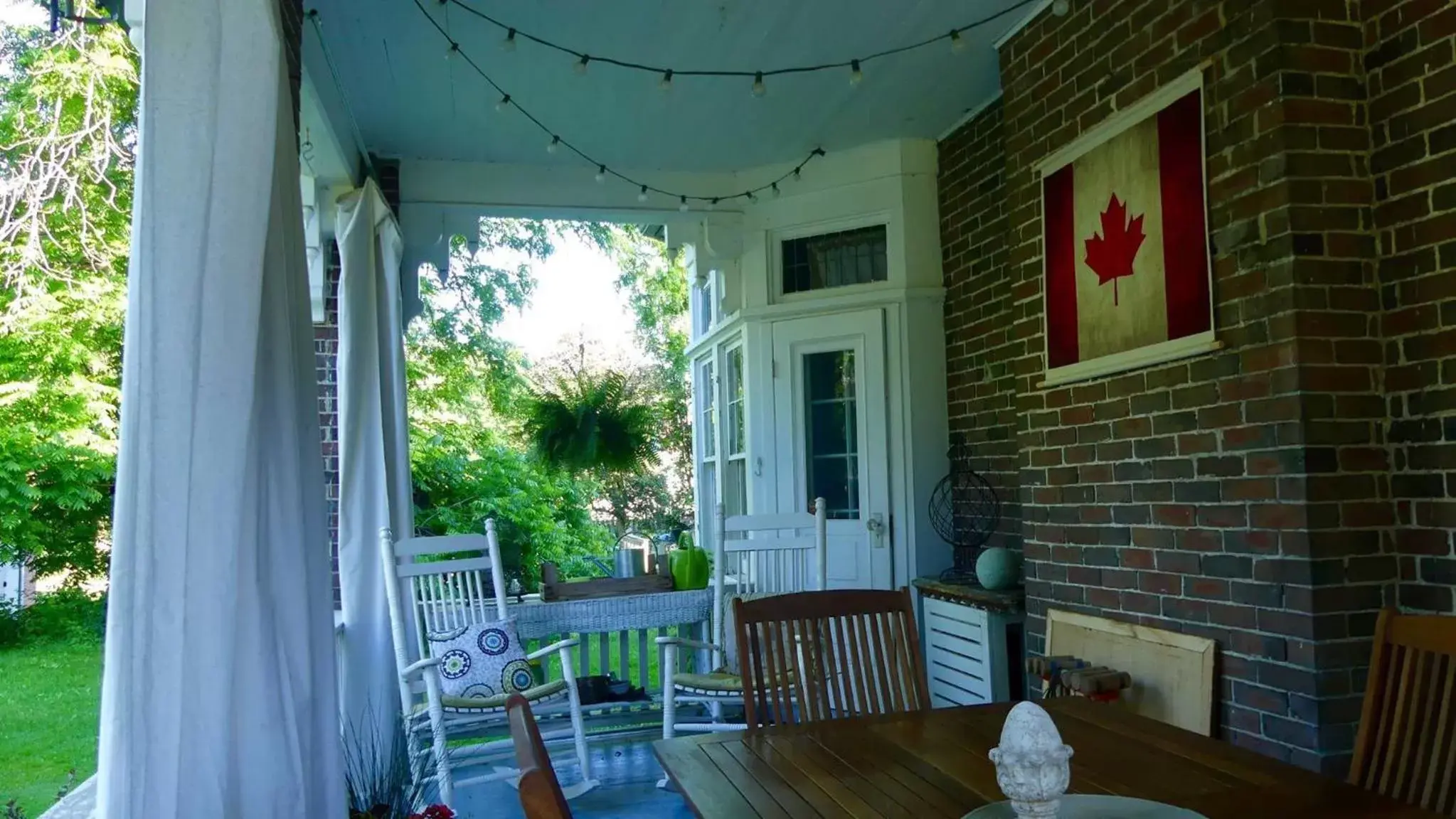 Balcony/Terrace in The Captain's House heritage bed & breakfast