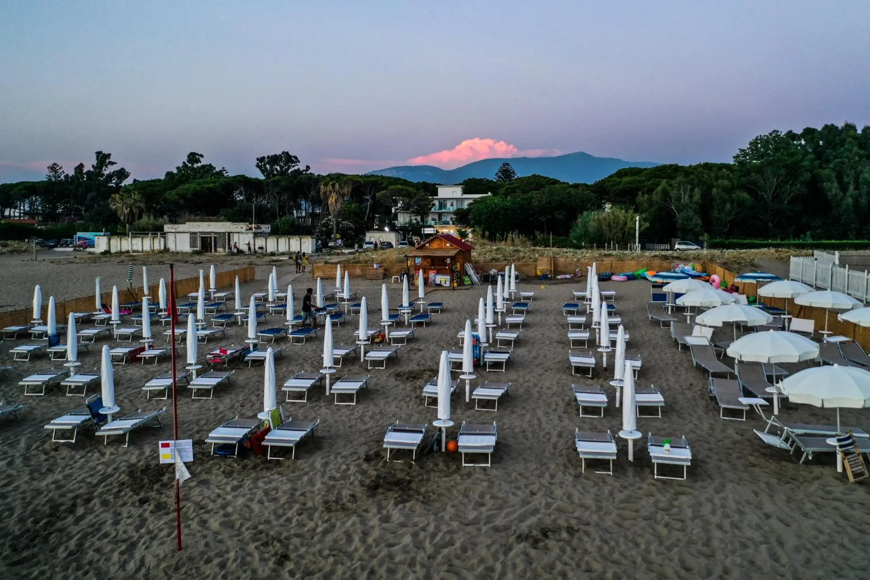 Beach in Hotel Artemide Mare