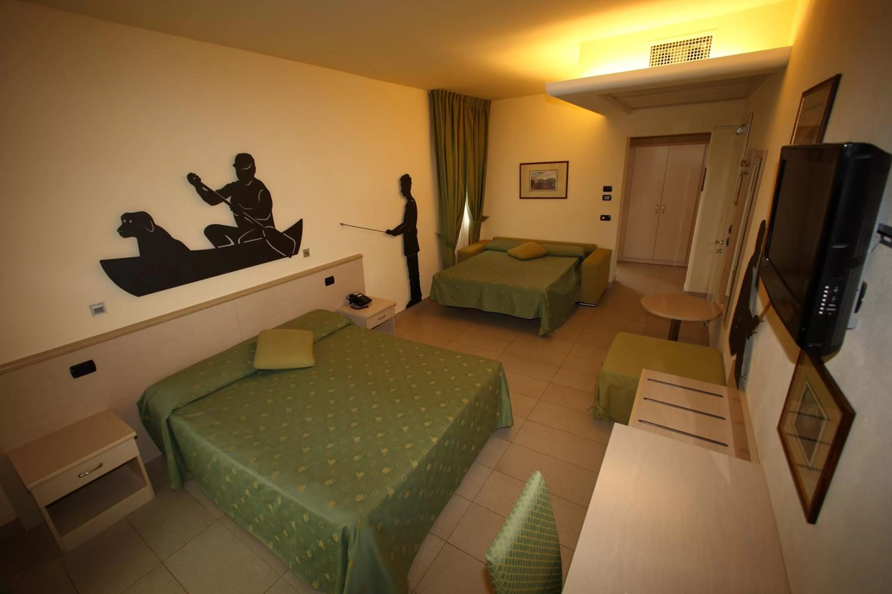 Photo of the whole room, Bed in Hotel Fioroni