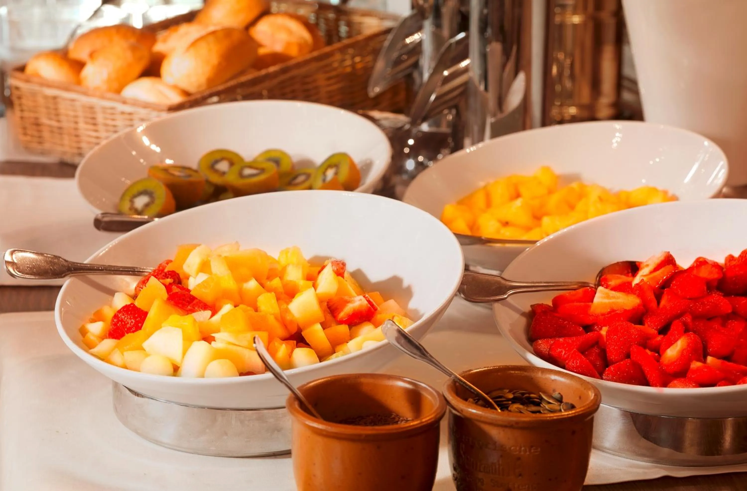 Continental breakfast in Hotel Bütgenbacher Hof