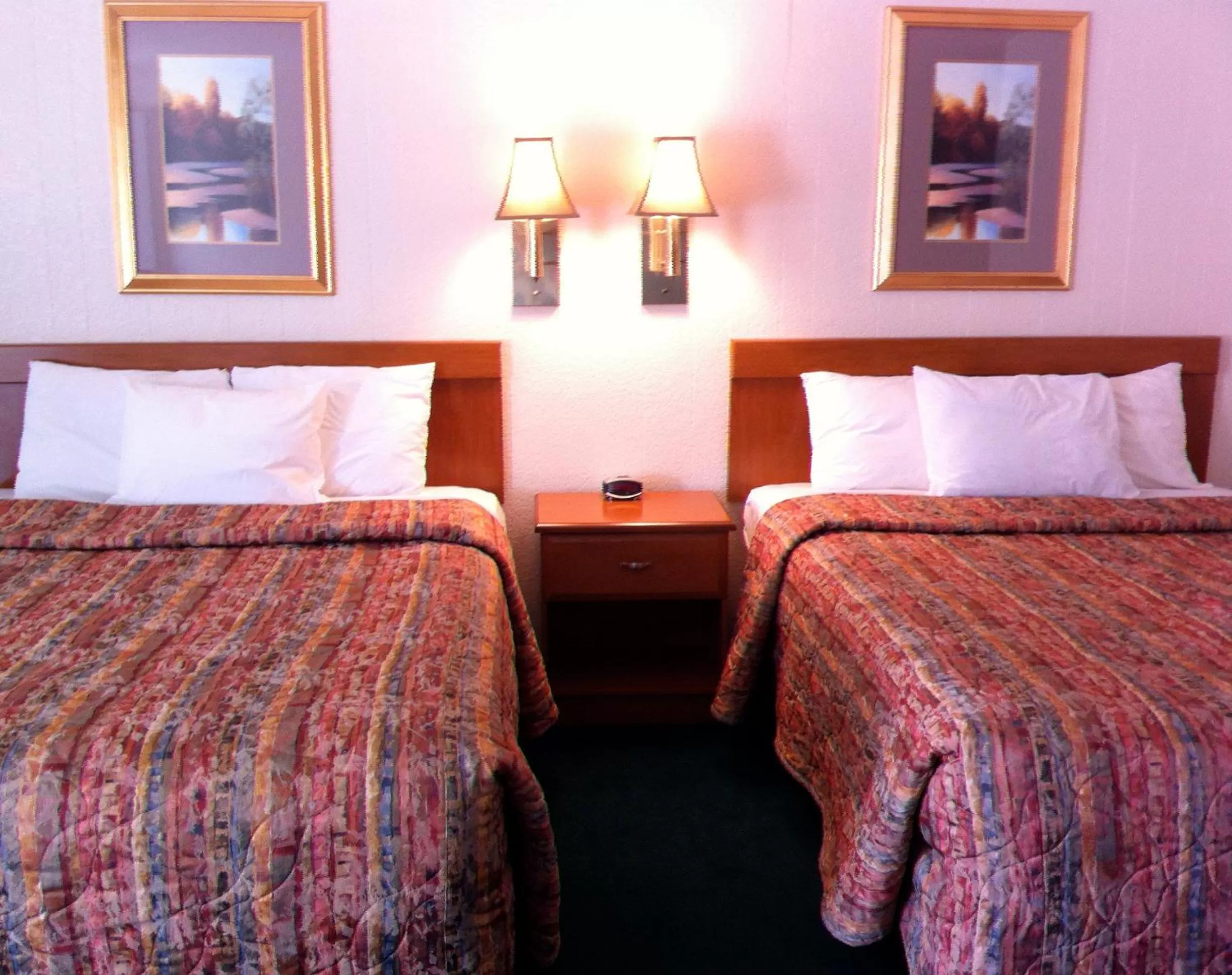 Bed in Legacy Inn