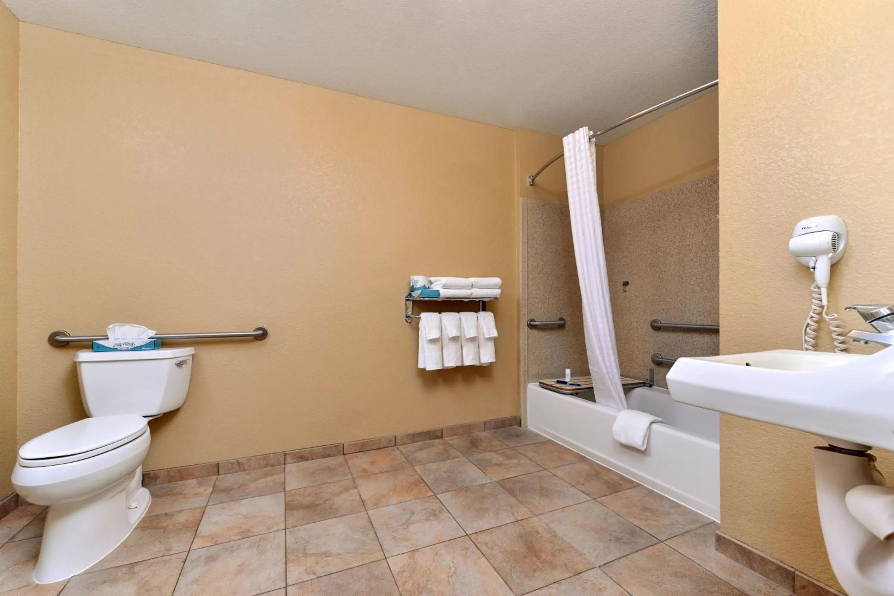 Bathroom in Candlewood Suites Turlock by IHG