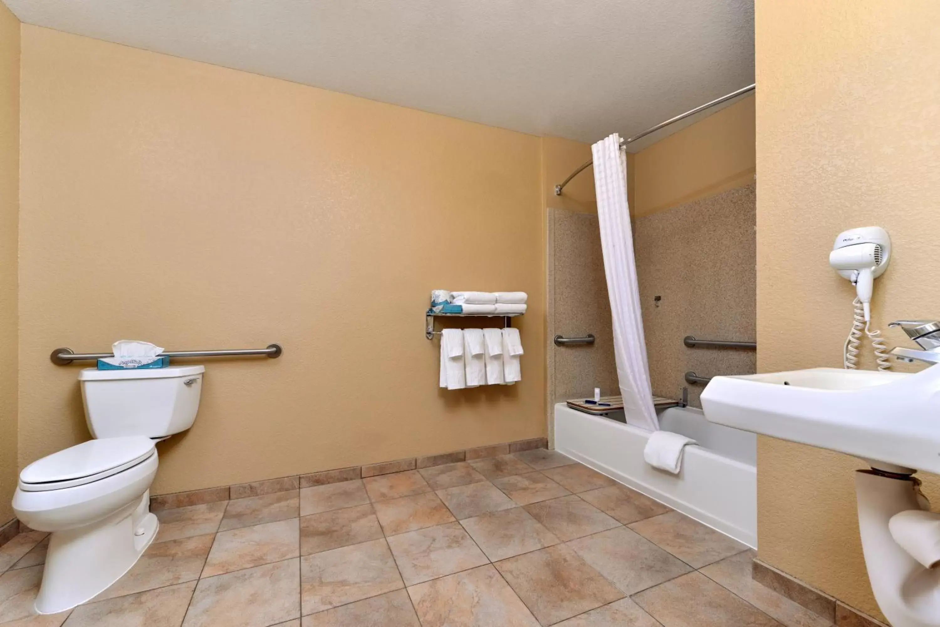 Bathroom in Candlewood Suites Turlock, an IHG Hotel