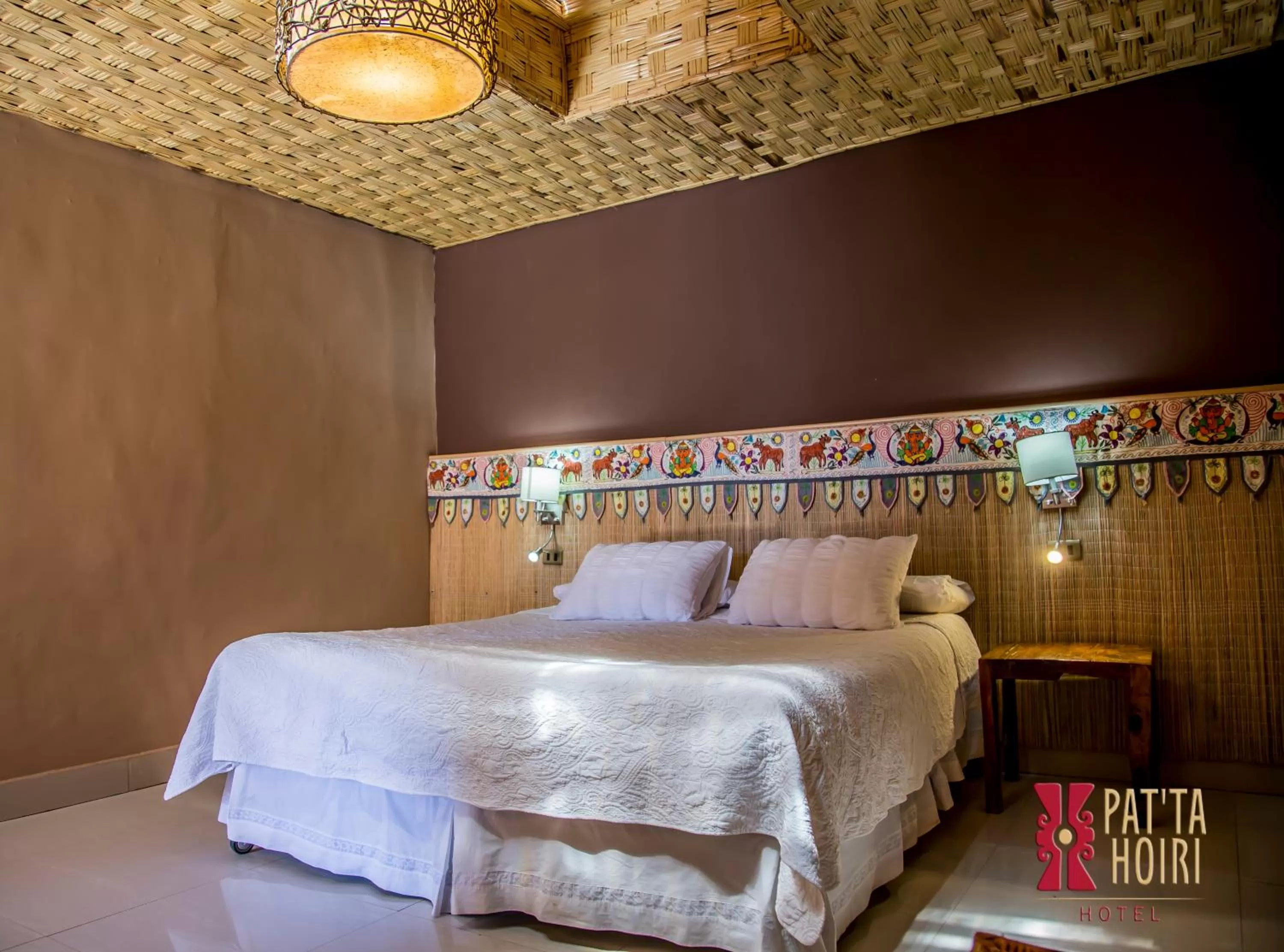 Bed in Hotel Pat'ta Hoiri