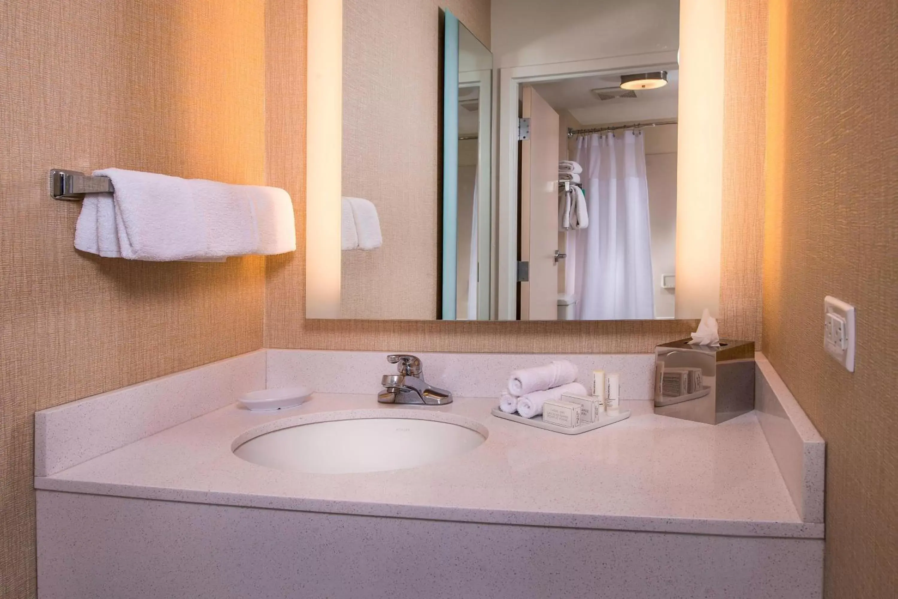 Bathroom in SpringHill Suites by Marriott Gaithersburg