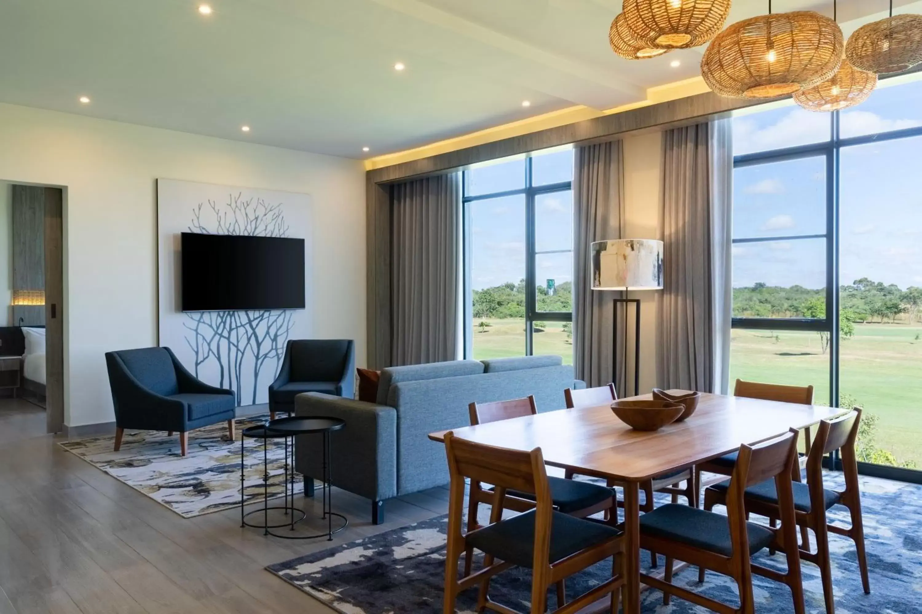 Living room in Ciêla, Lusaka, a Tribute Portfolio Resort and Spa Living room in Ciêla, Lusaka, a Tribute Portfolio Resort and Spa