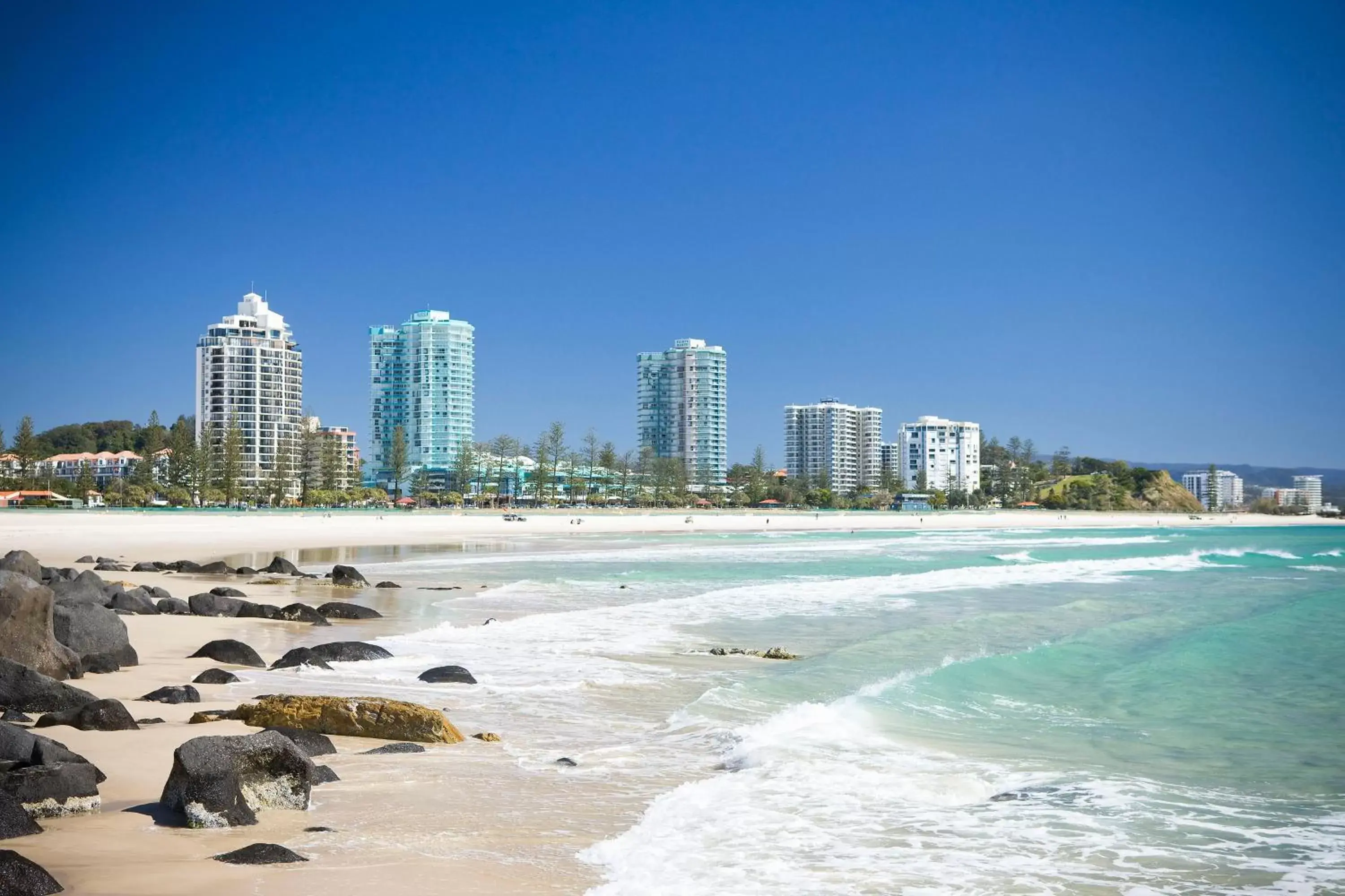 Natural landscape, Beach in Mantra Coolangatta Beach