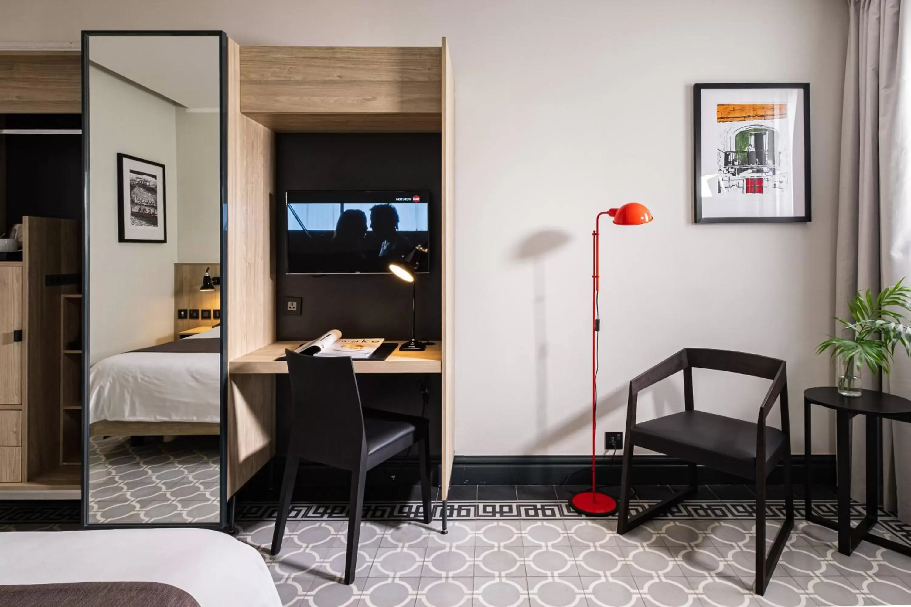 Bed in La Falconeria Hotel Bed in La Falconeria Hotel