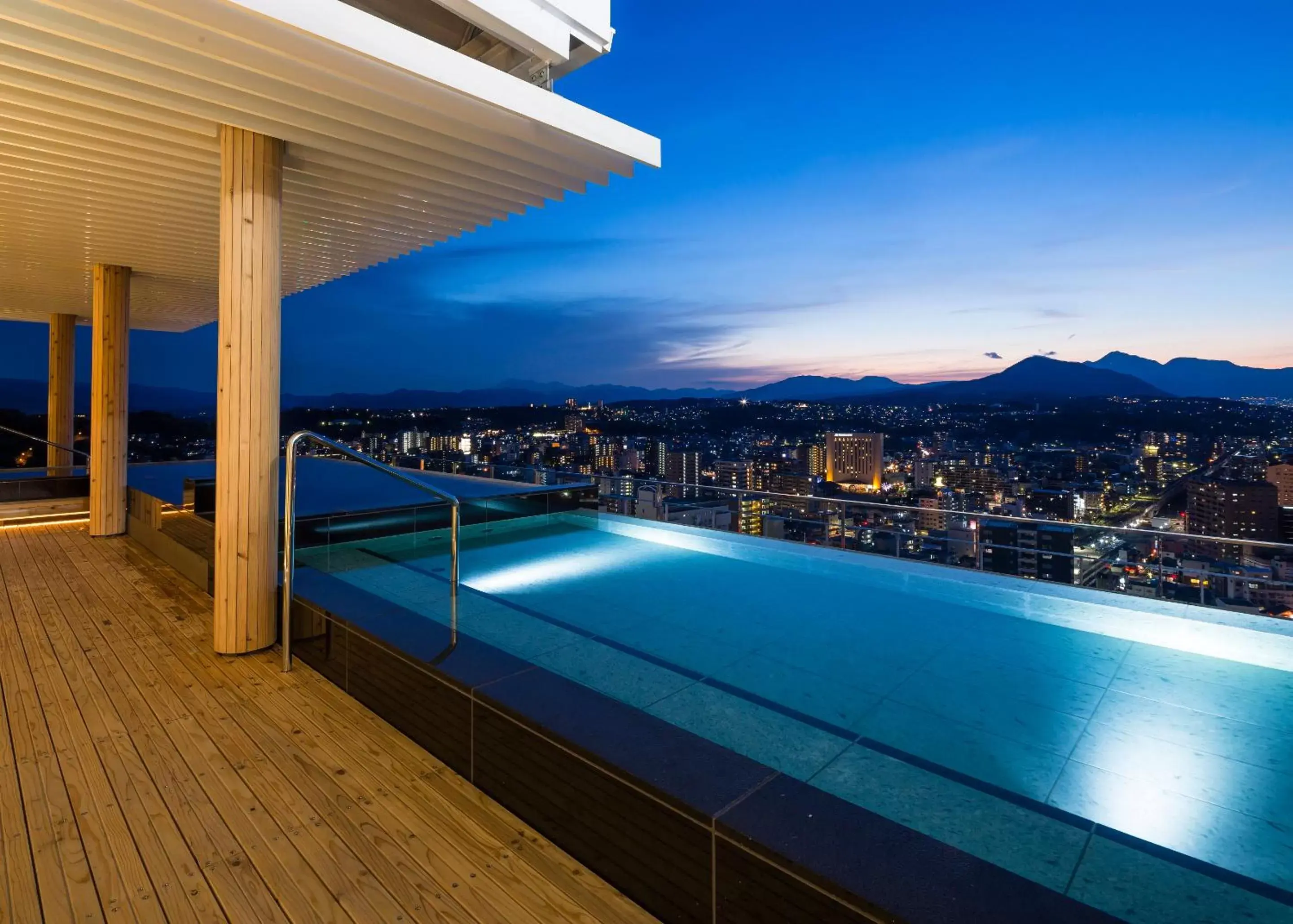 Hot Spring Bath in JR Kyushu Hotel Blossom Oita