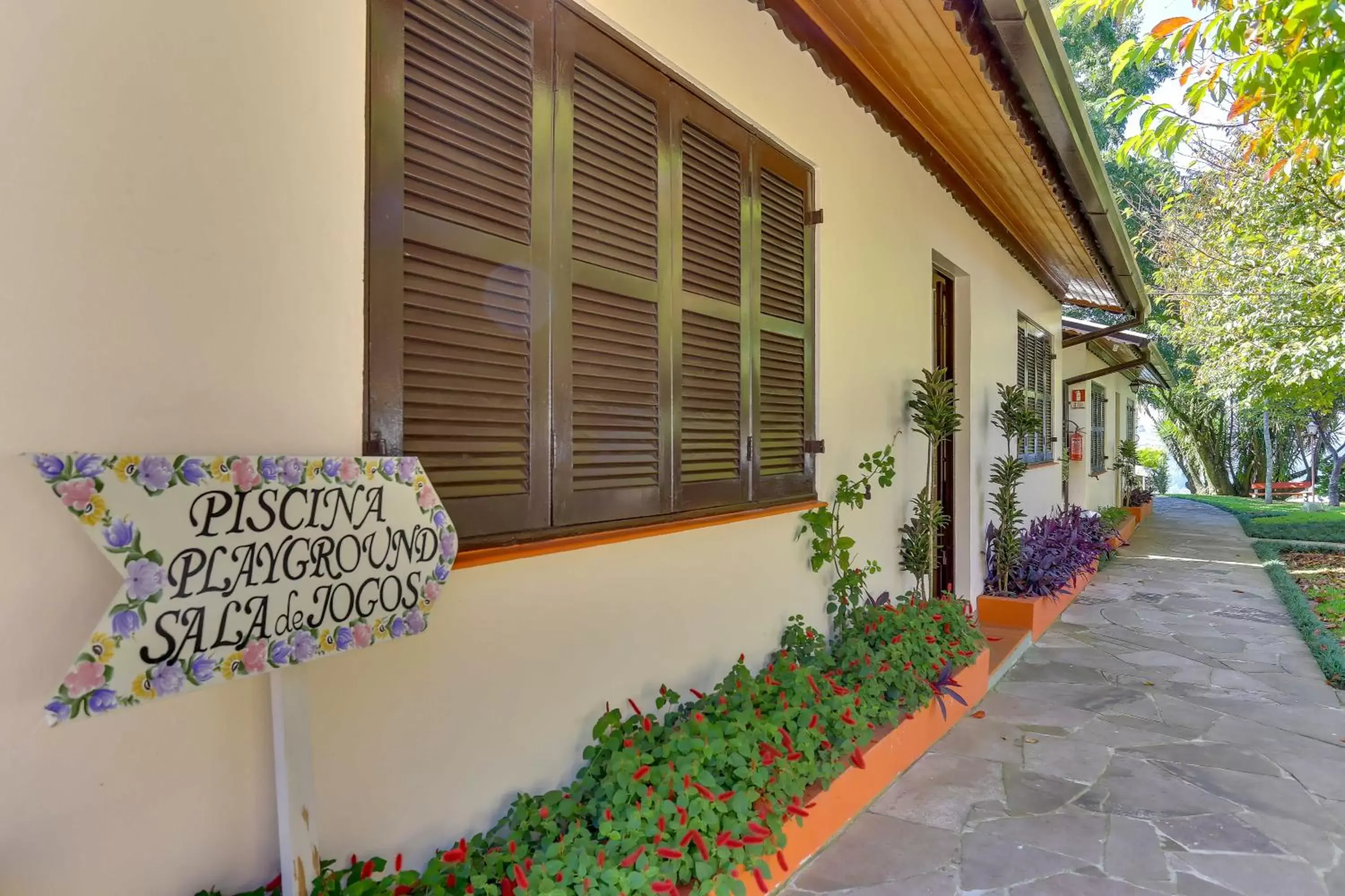 Garden in Hotel Petrópolis