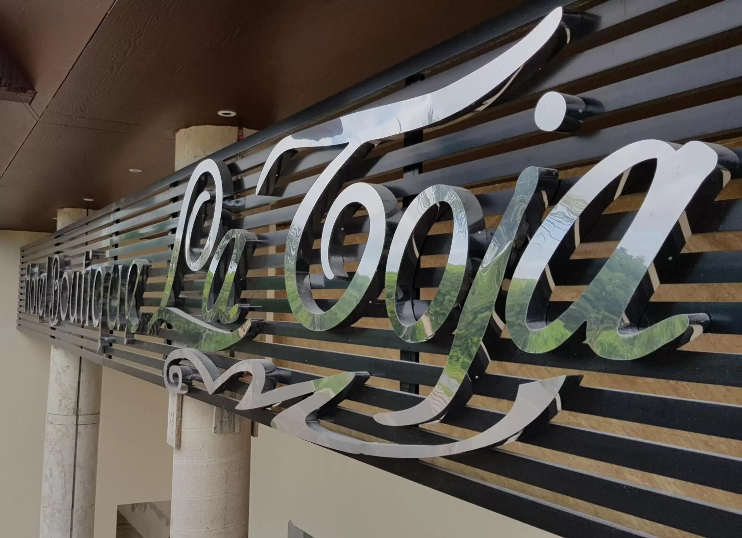 Facade/entrance, Property Logo/Sign in Hotel Boutique La Toja Campeche