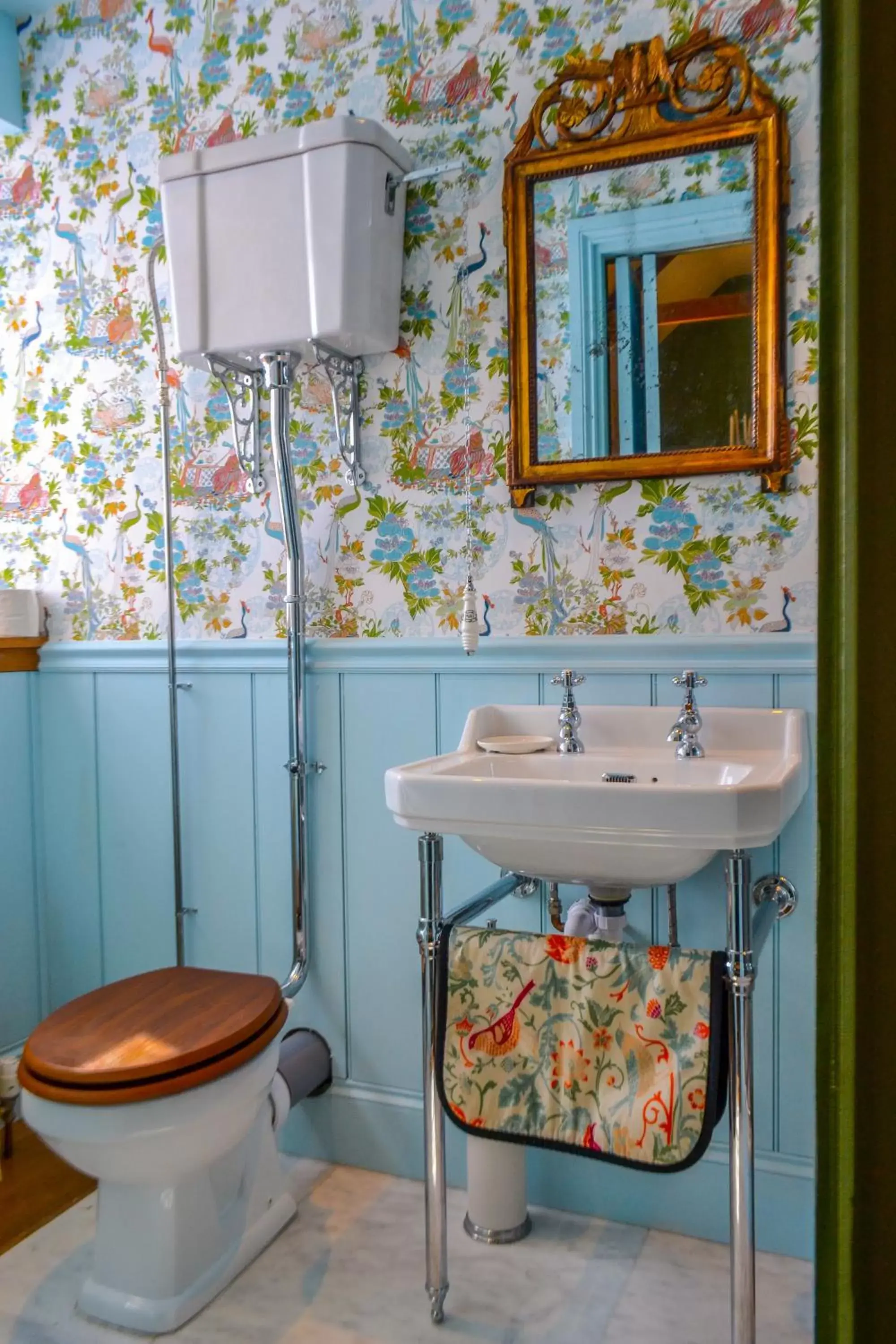 Bathroom in The Munches Room at Buittle Castle