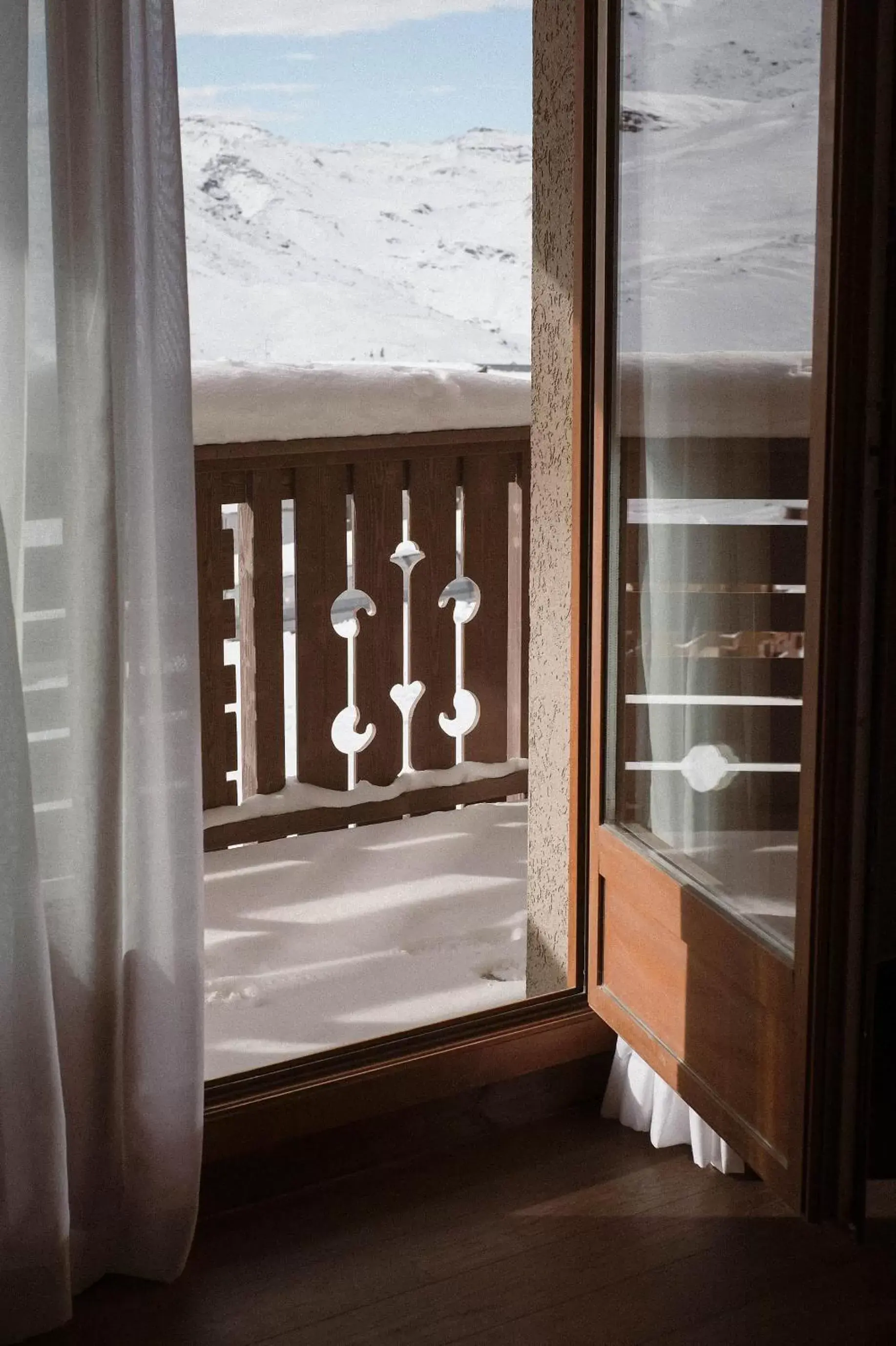 Balcony/Terrace in Le Val Thorens, a Beaumier hotel