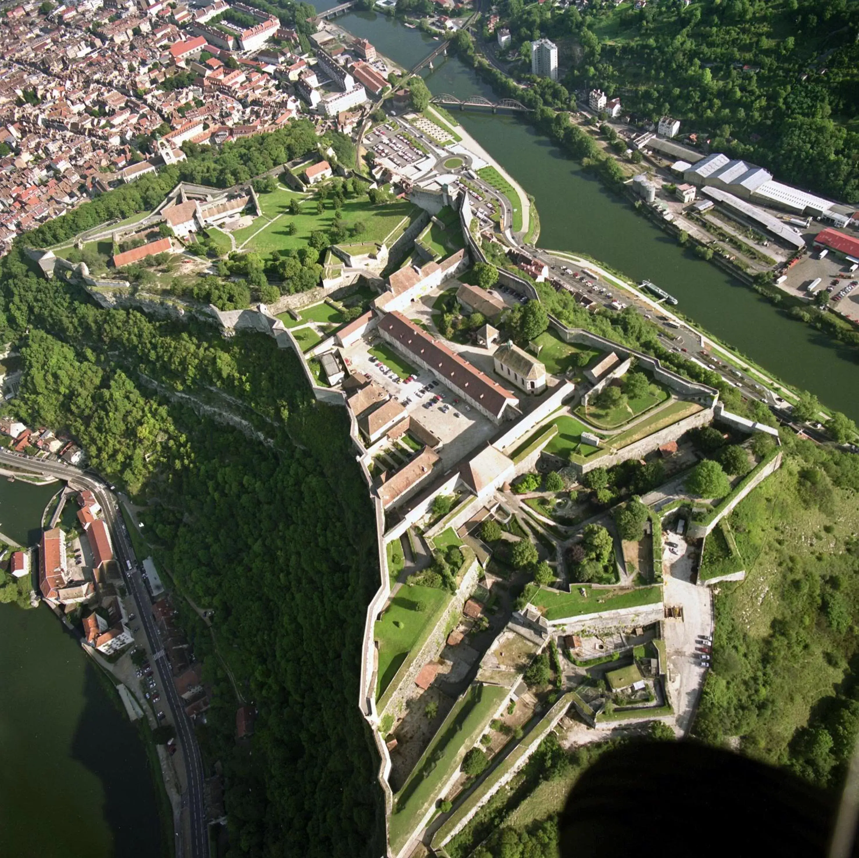 Nearby landmark, Bird's-eye View in ibis Besançon Centre la City