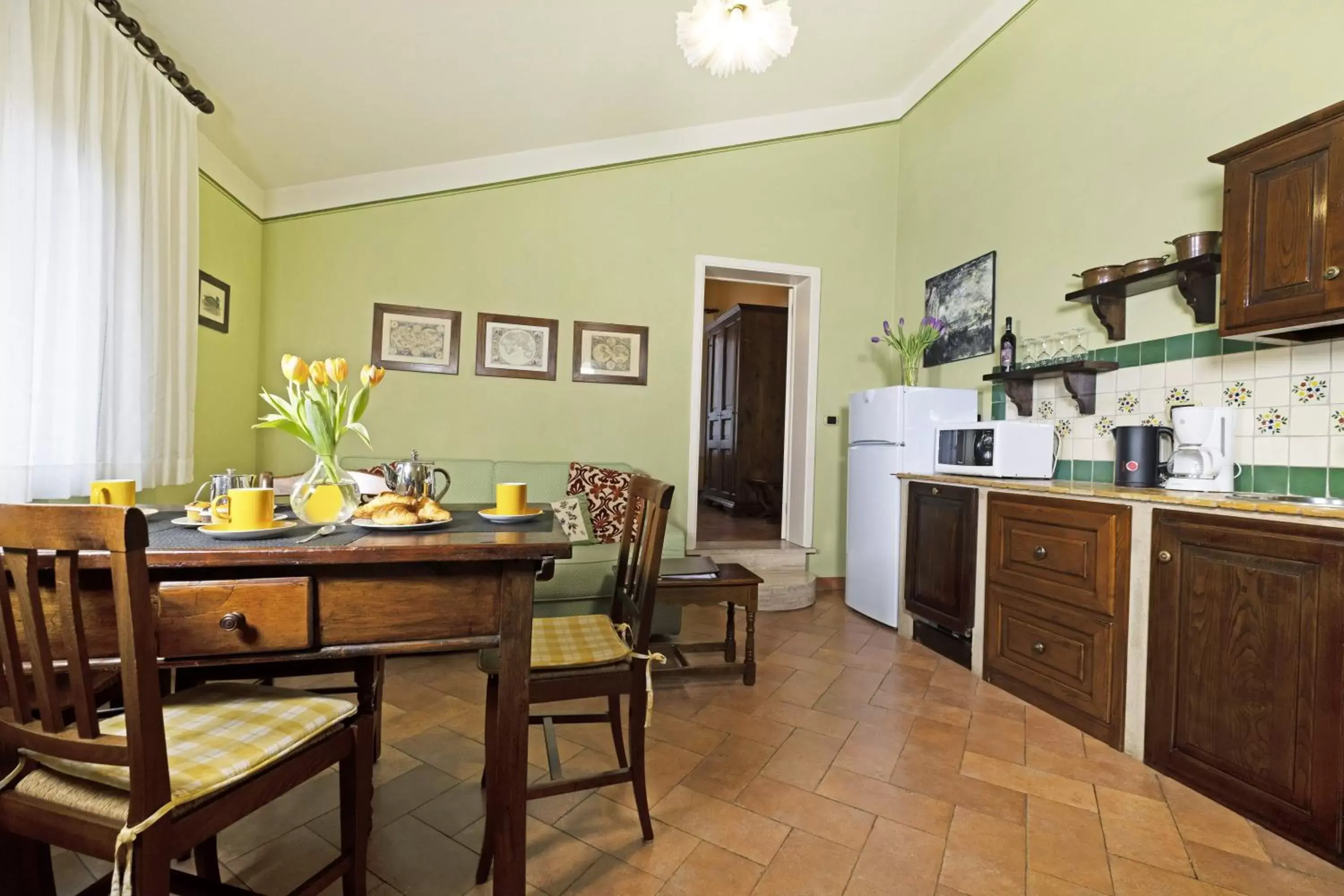 Living room, Dining Area in Borgo Grondaie