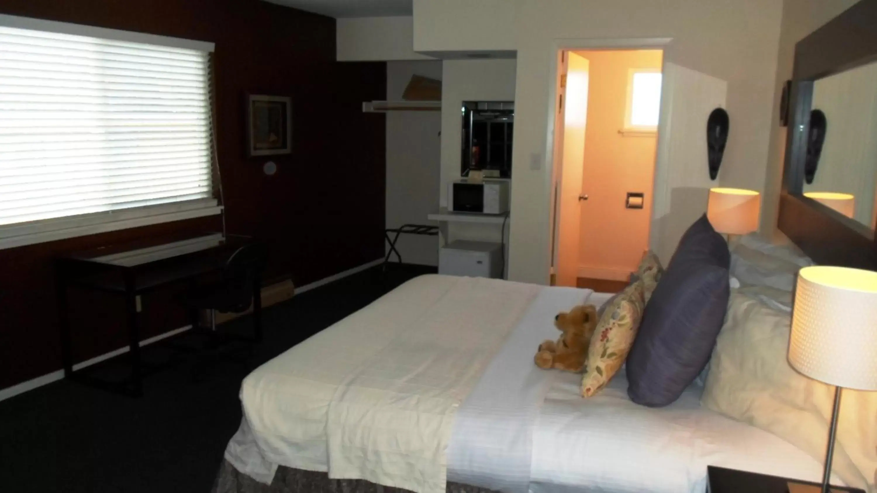 Bedroom, Bed in Paradice Motel