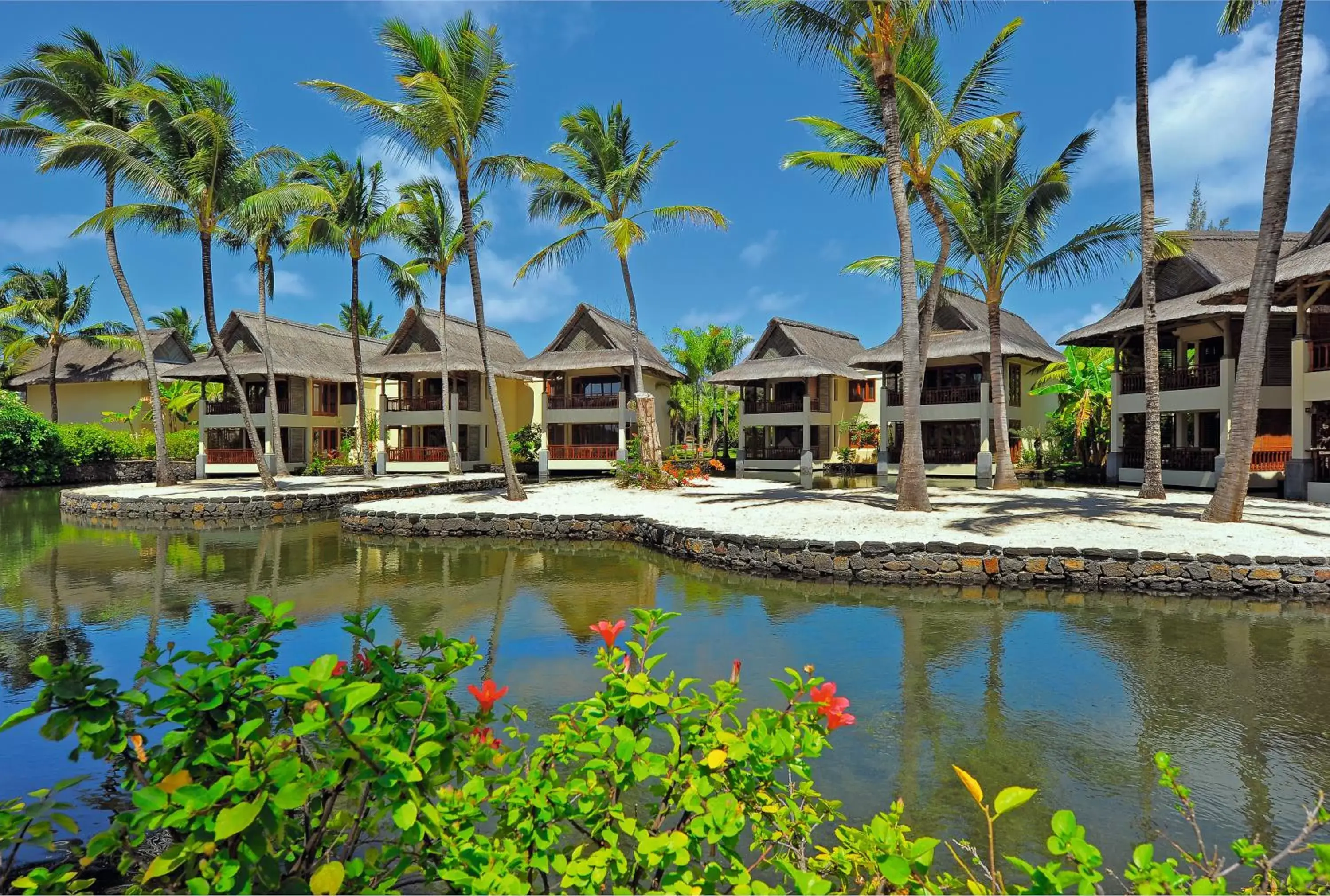 Garden view in Constance Prince Maurice Garden view in Constance Prince Maurice
