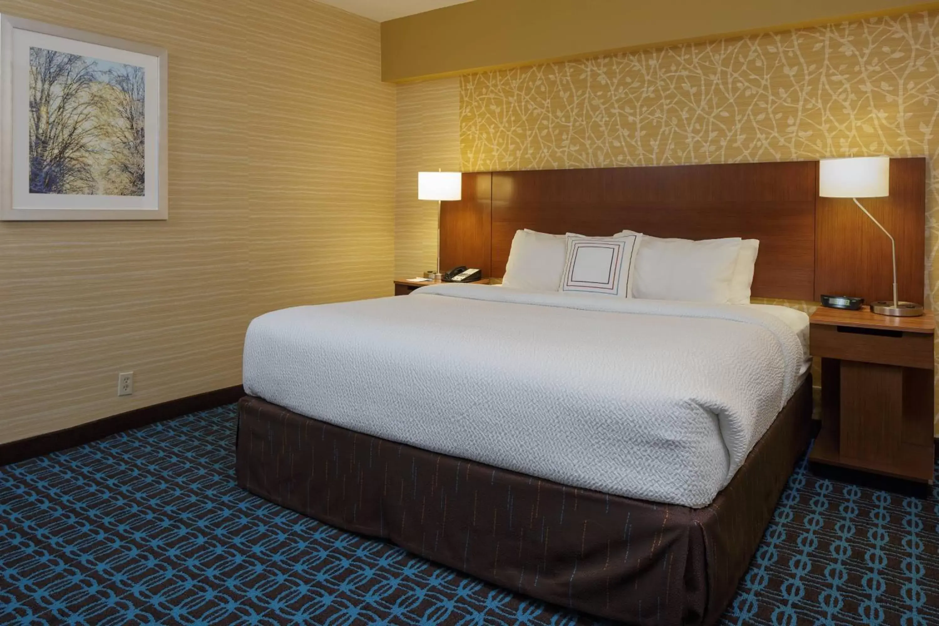 Bedroom, Bed in Fairfield Inn & Suites by Marriott Belleville