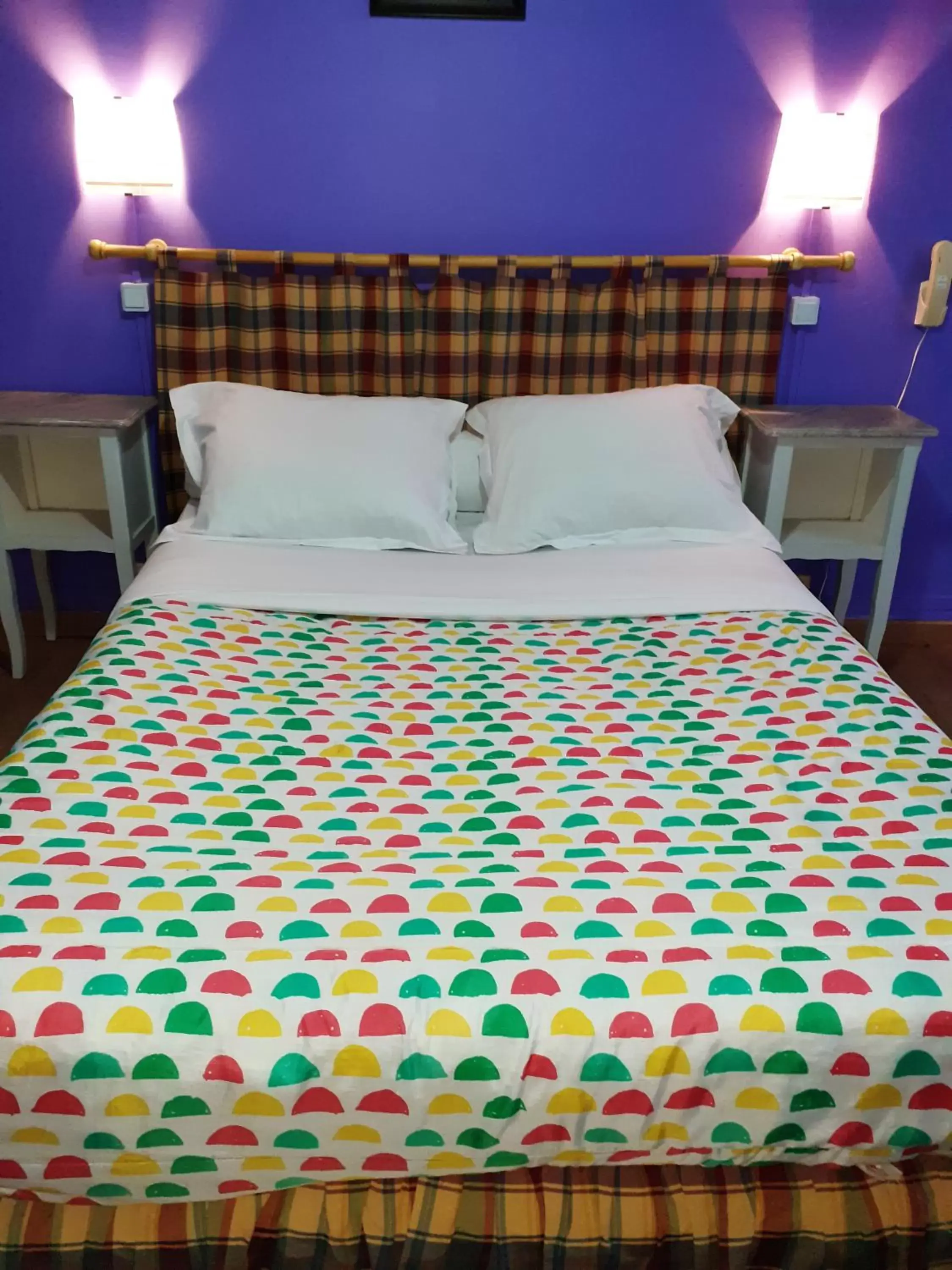 Bed in Hotel du chateau blanc