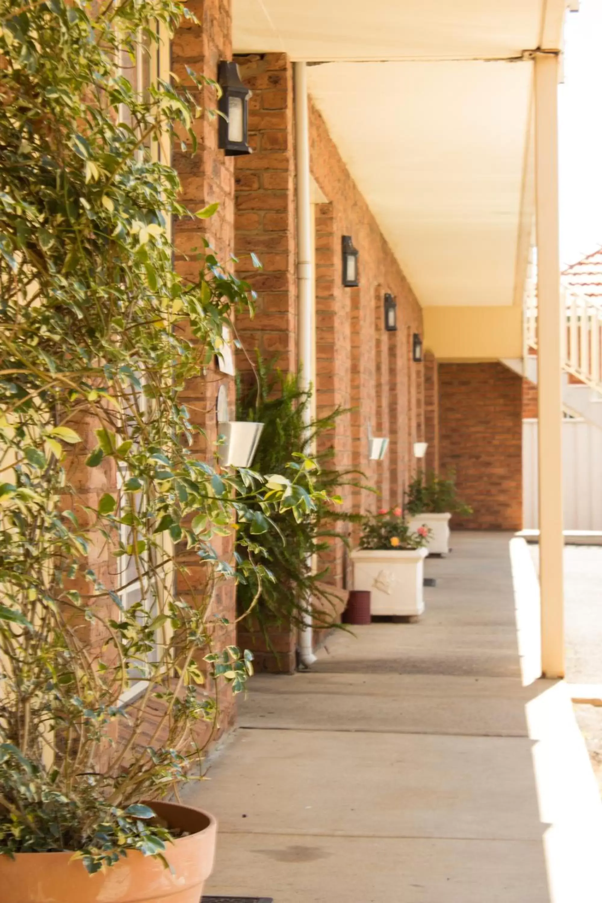 Facade/entrance in Shearing Shed Motor Inn