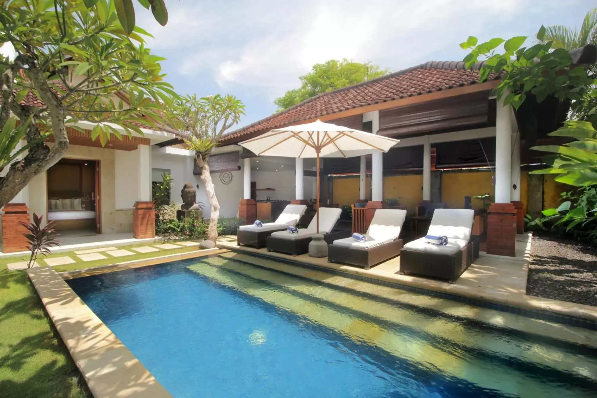 Property building, Swimming Pool in Sagara Villas and Suites Sanur