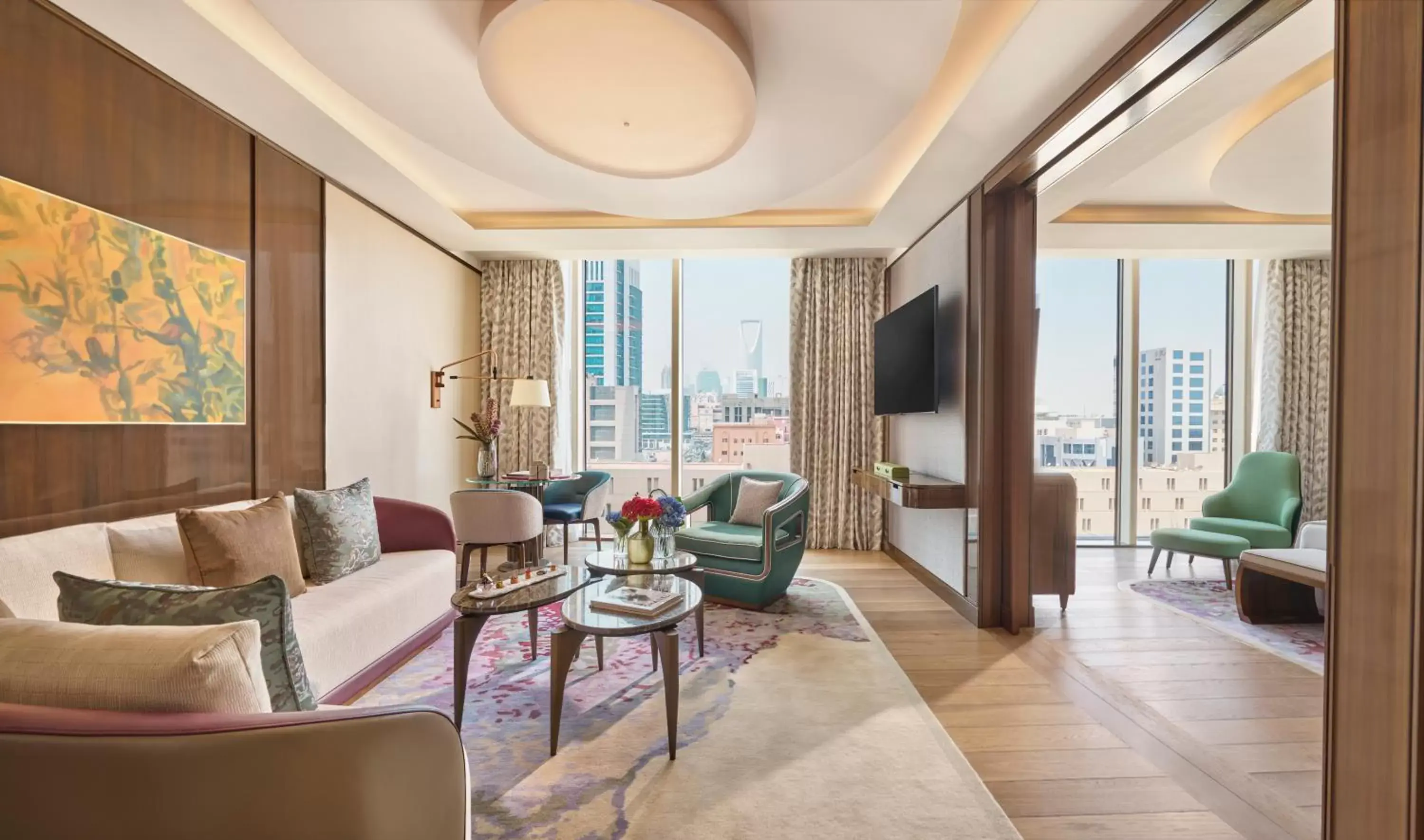 Living room, Seating Area in Al Faisaliah Hotel, Riyadh