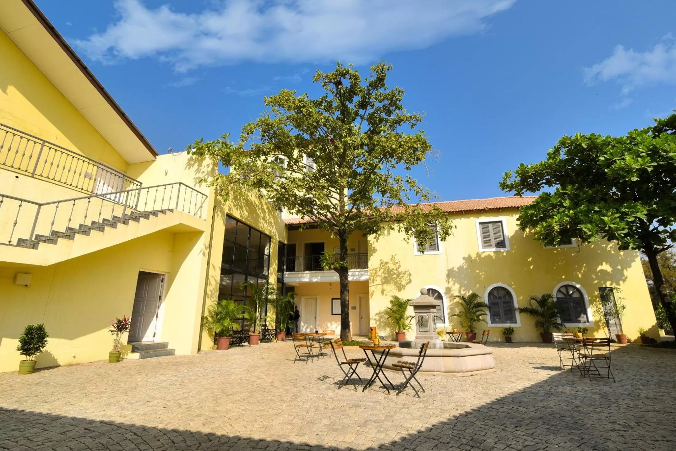 Garden view in The Source At Sula
