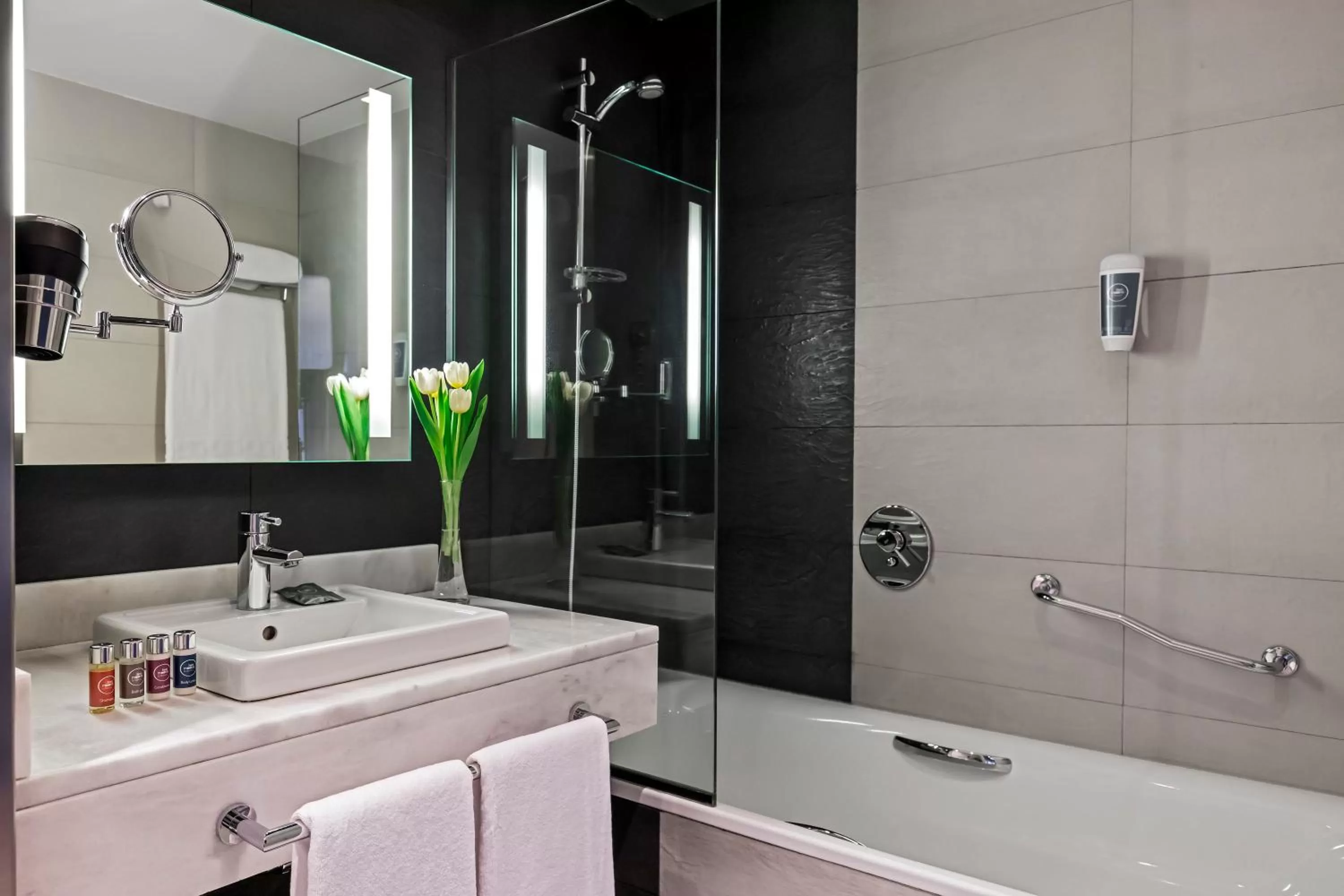 Bathroom in Hotel Zentral Castellana Norte