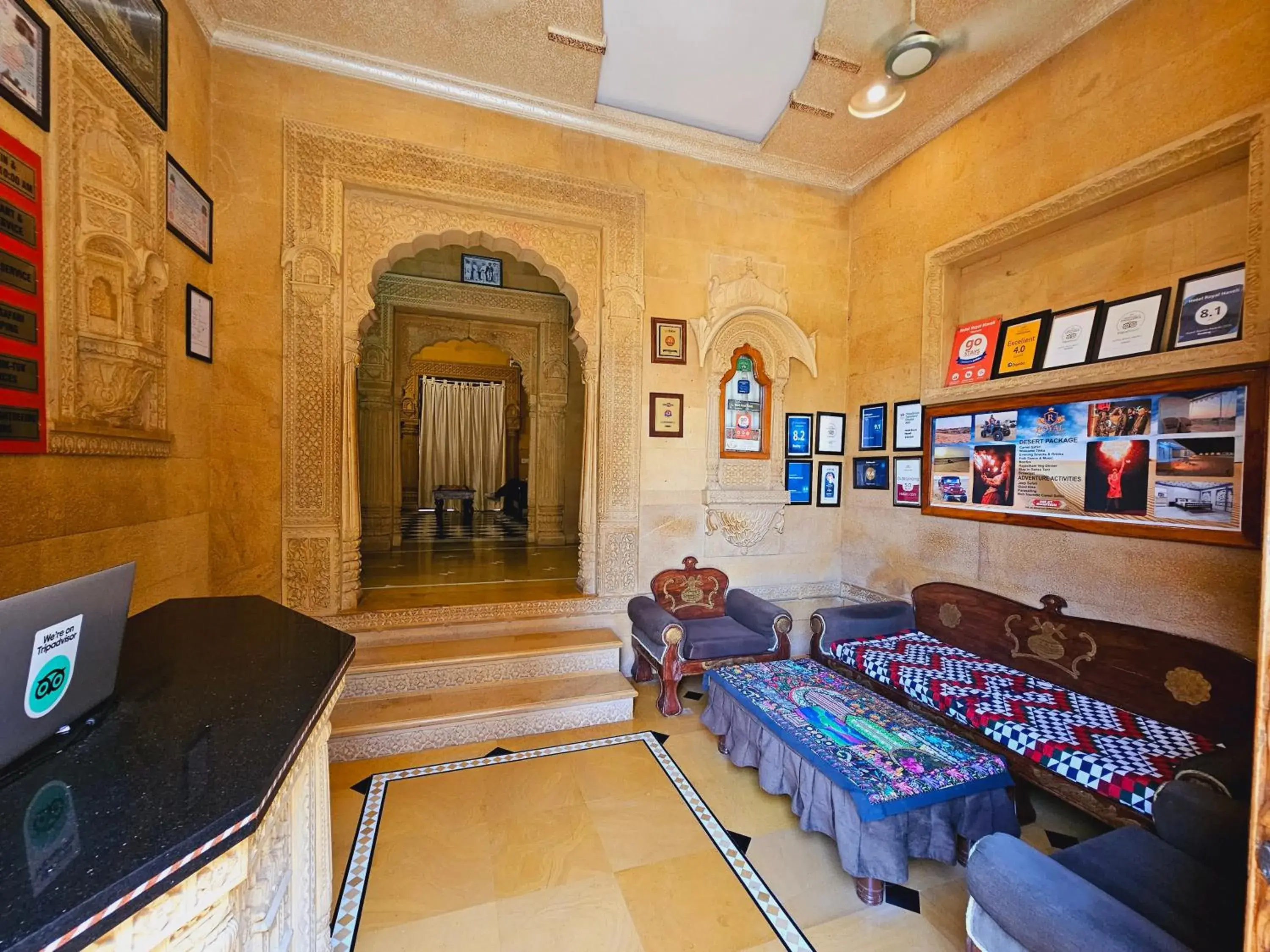 Lobby or reception, Seating Area in Hotel Royal Haveli