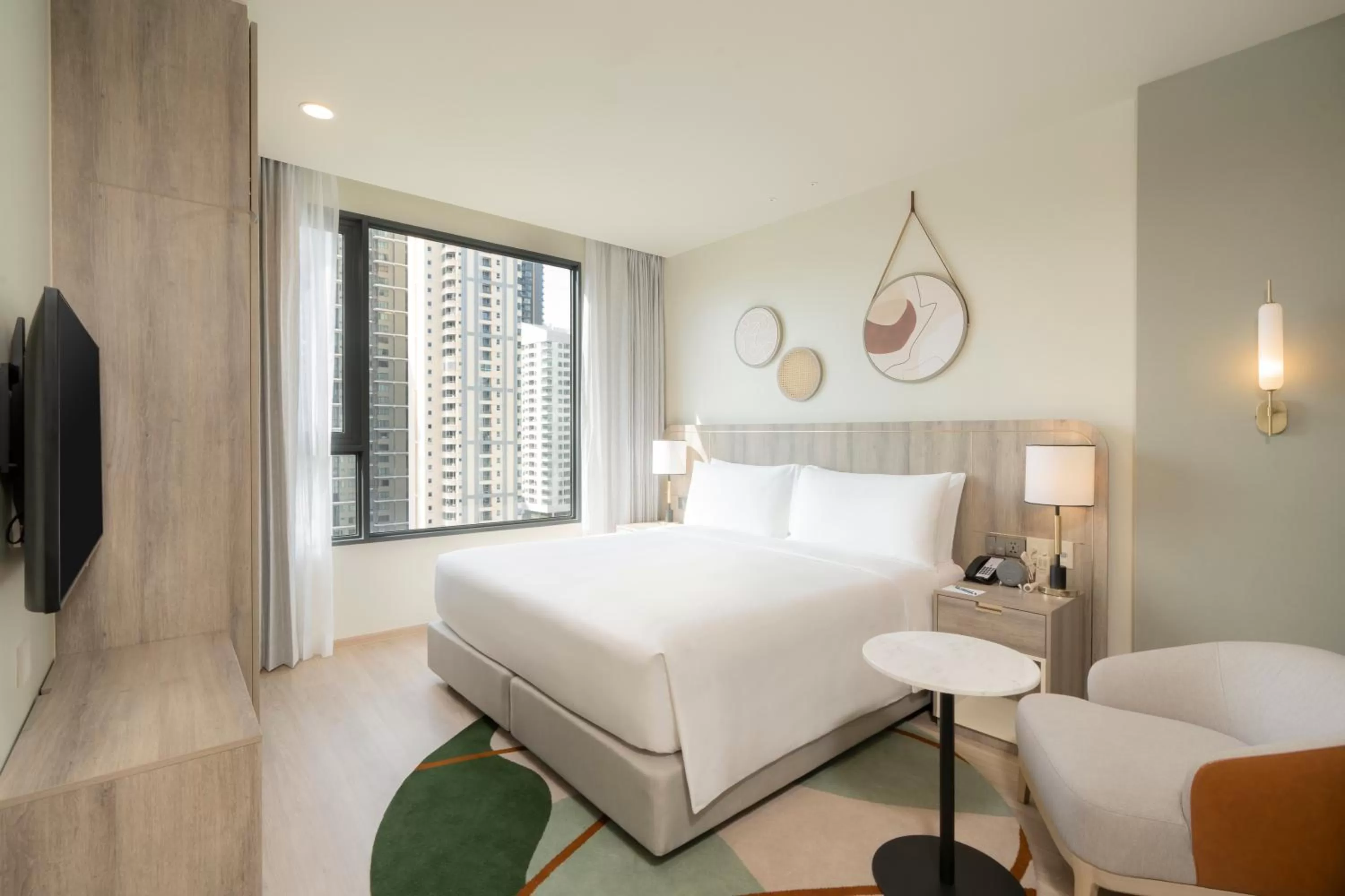 TV and multimedia, Bed in Staybridge Suites Bangkok Sukhumvit by IHG