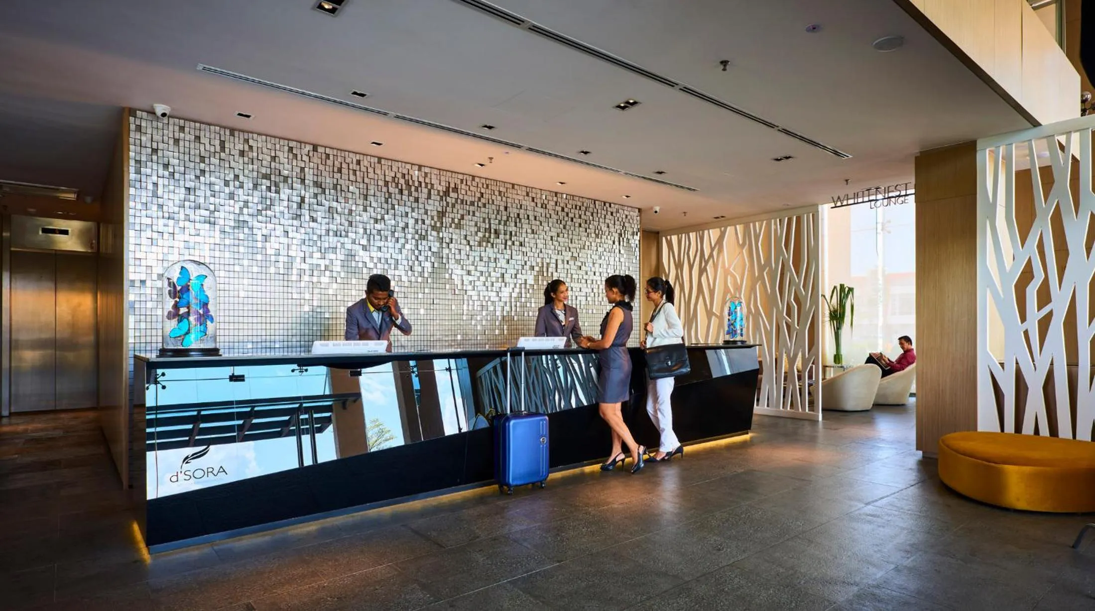 Staff in d'Sora Boutique Business Hotel