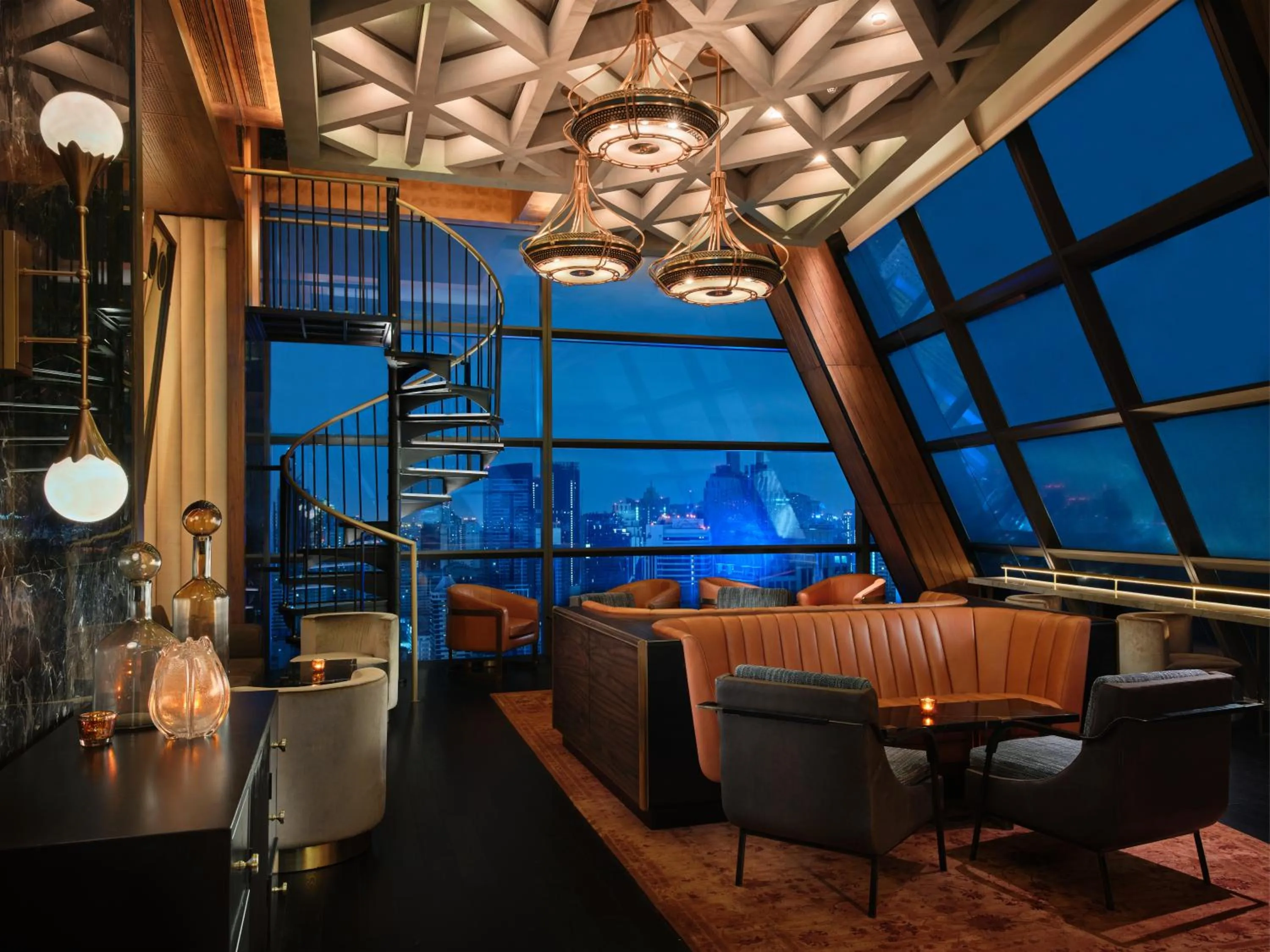 Lounge or bar in Rosewood Bangkok