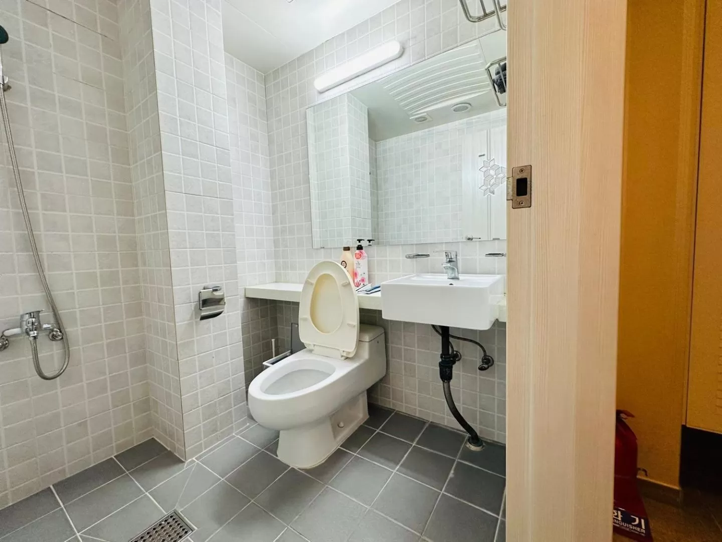 Toilet, Bathroom in Olive hostel R(Residence)