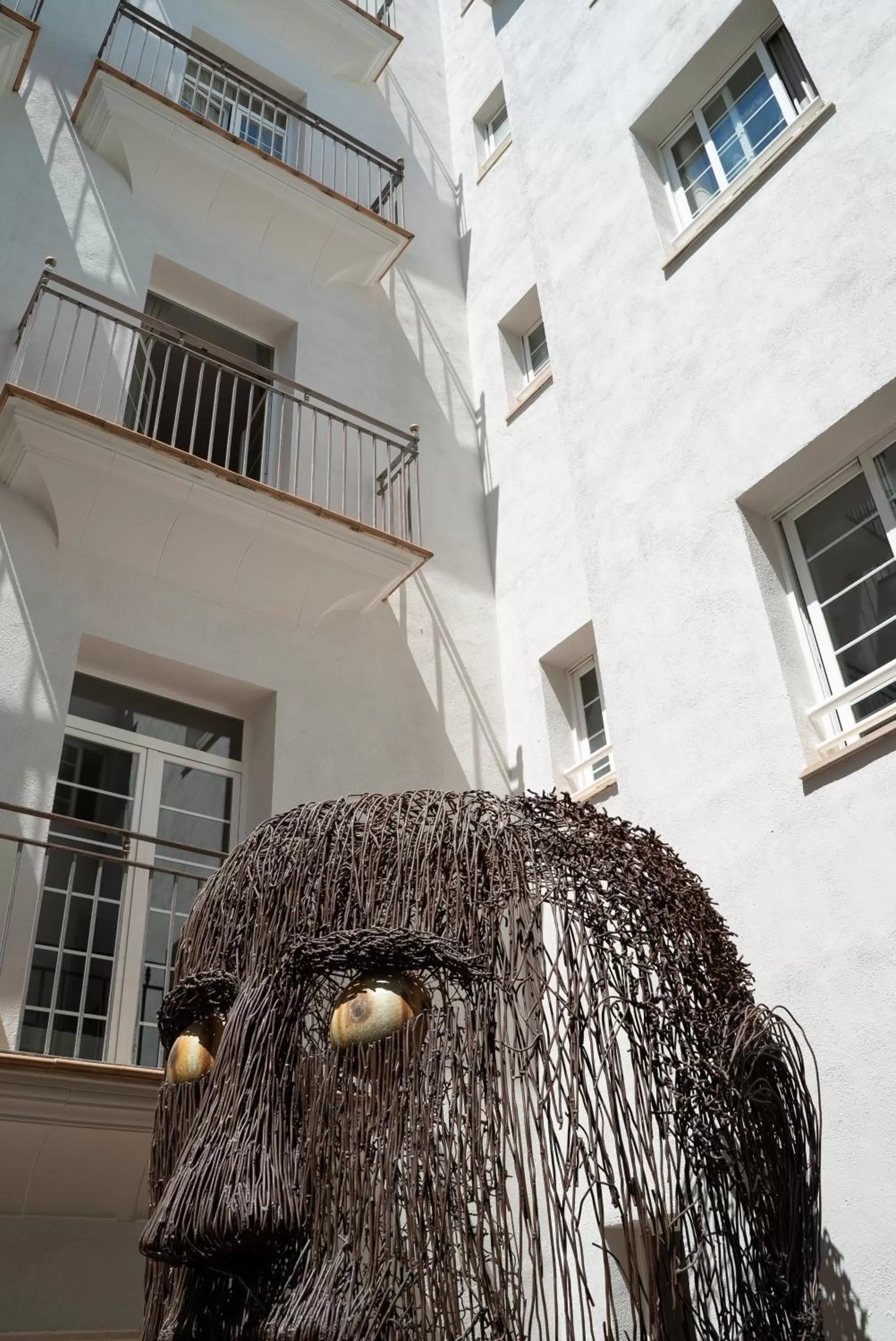 Patio in Hotel Artmadams