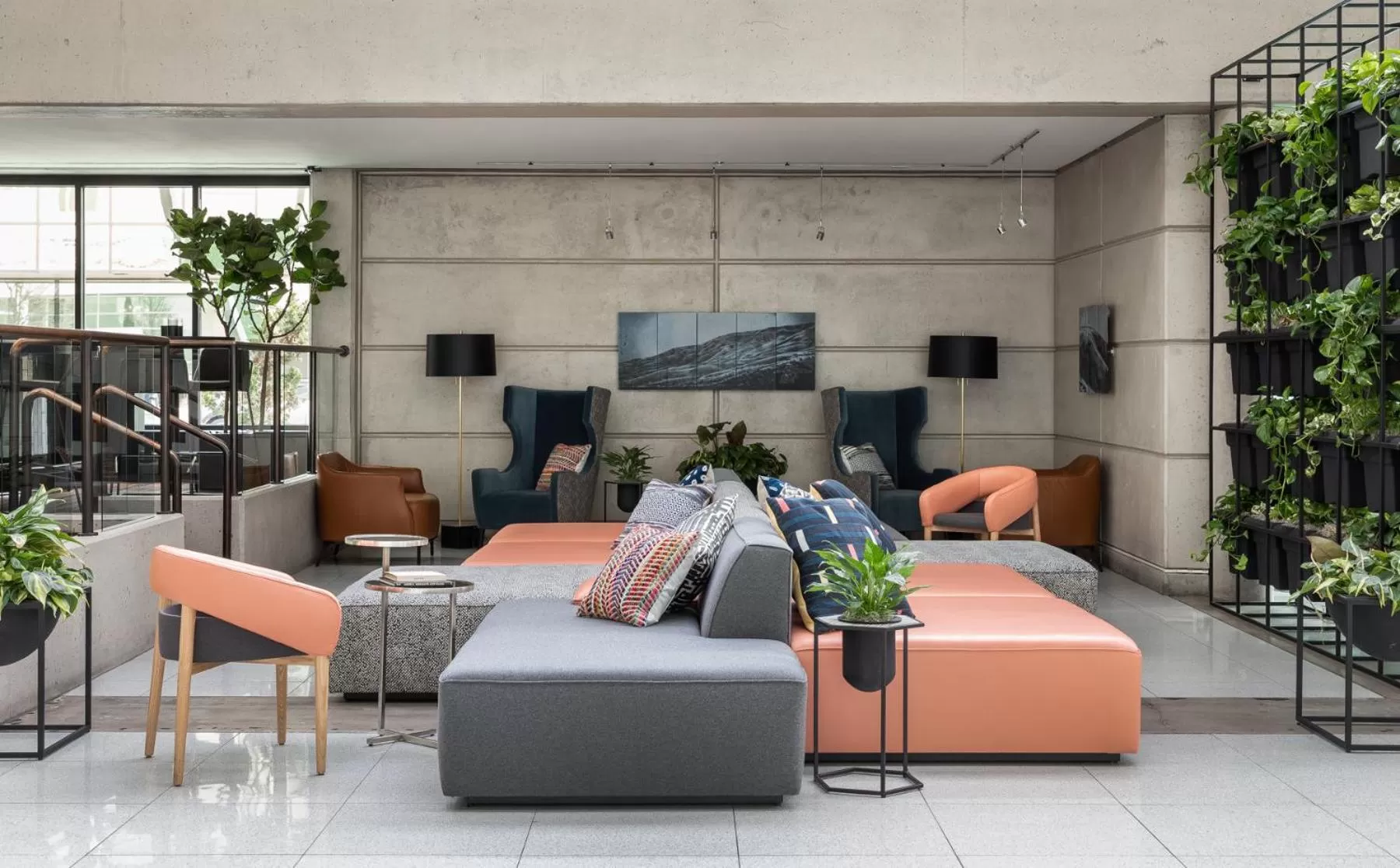 Lobby or reception in Hotel Murano