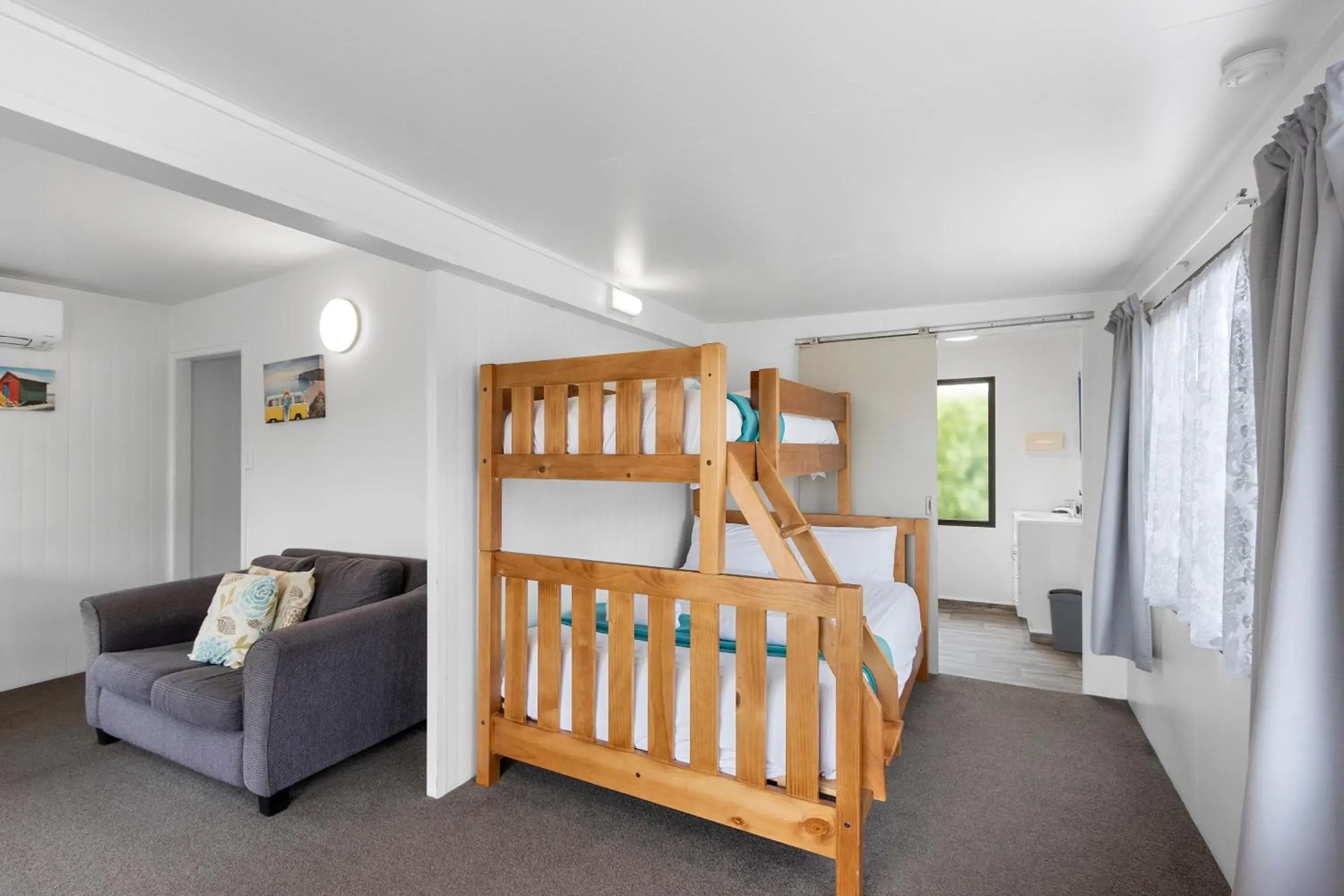 Bedroom, Bunk Bed in North South Holiday Park