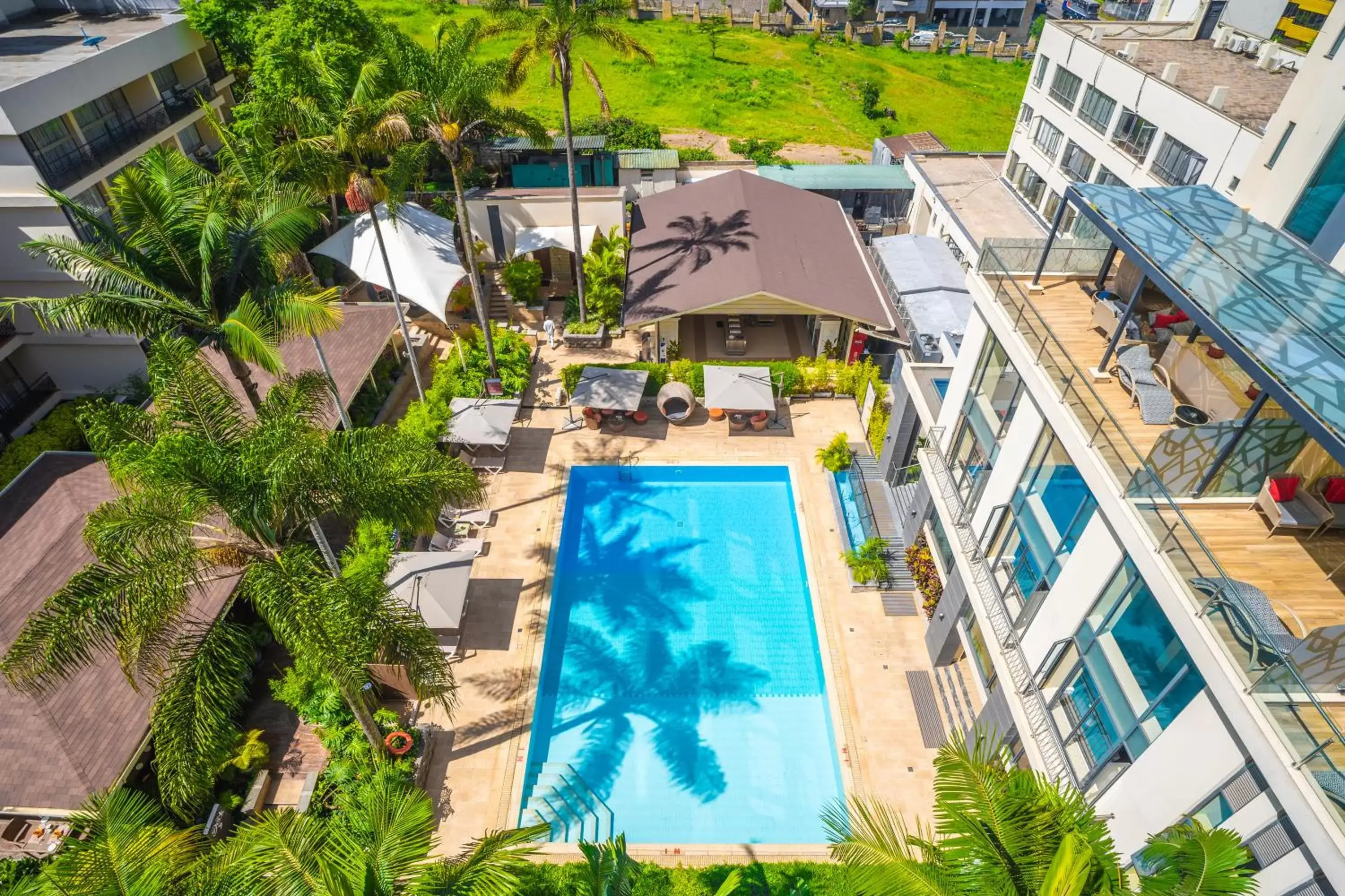 Property building, Pool View in Sarova Panafric Hotel