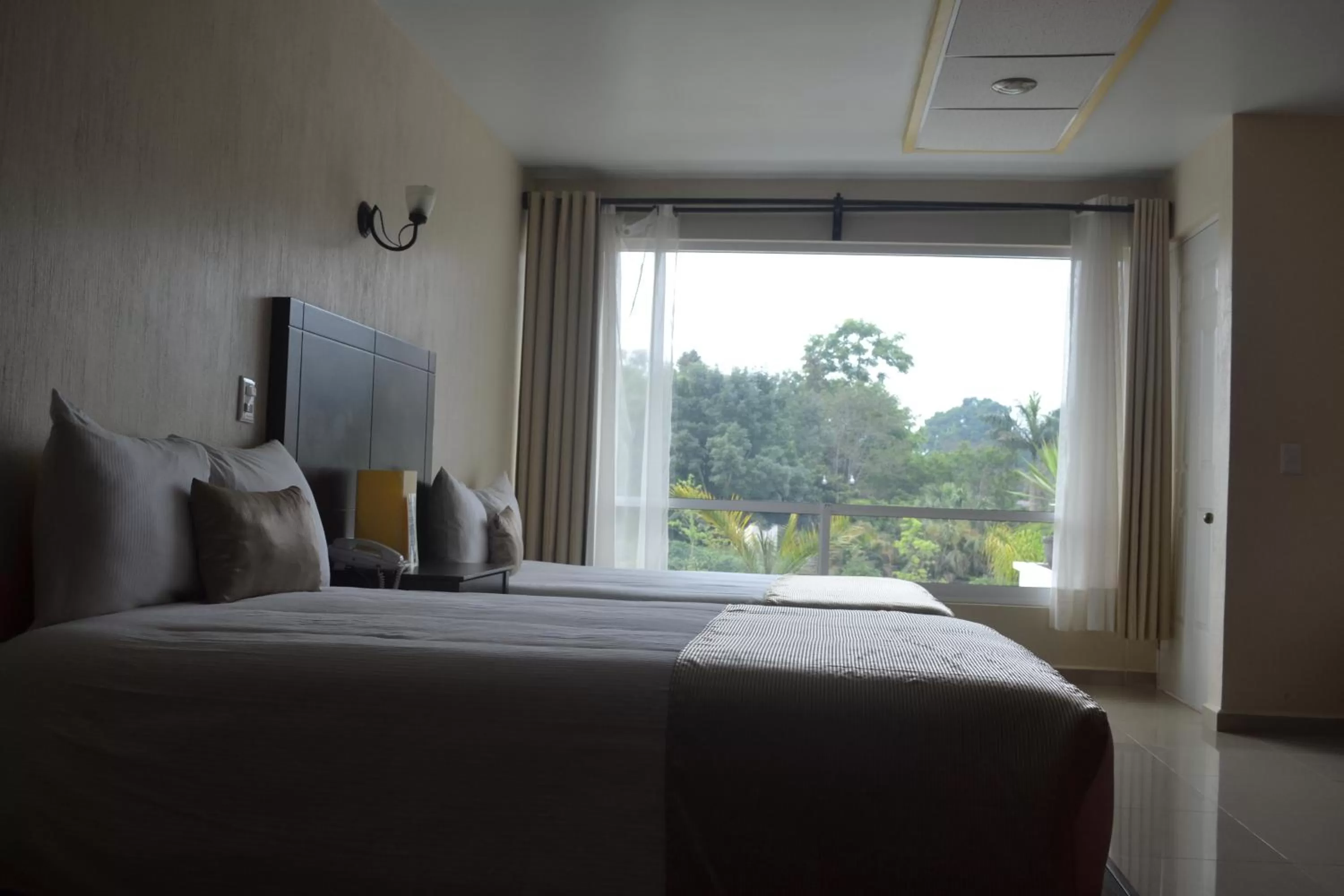 Bed in Hotel Casablanca Xicotepec