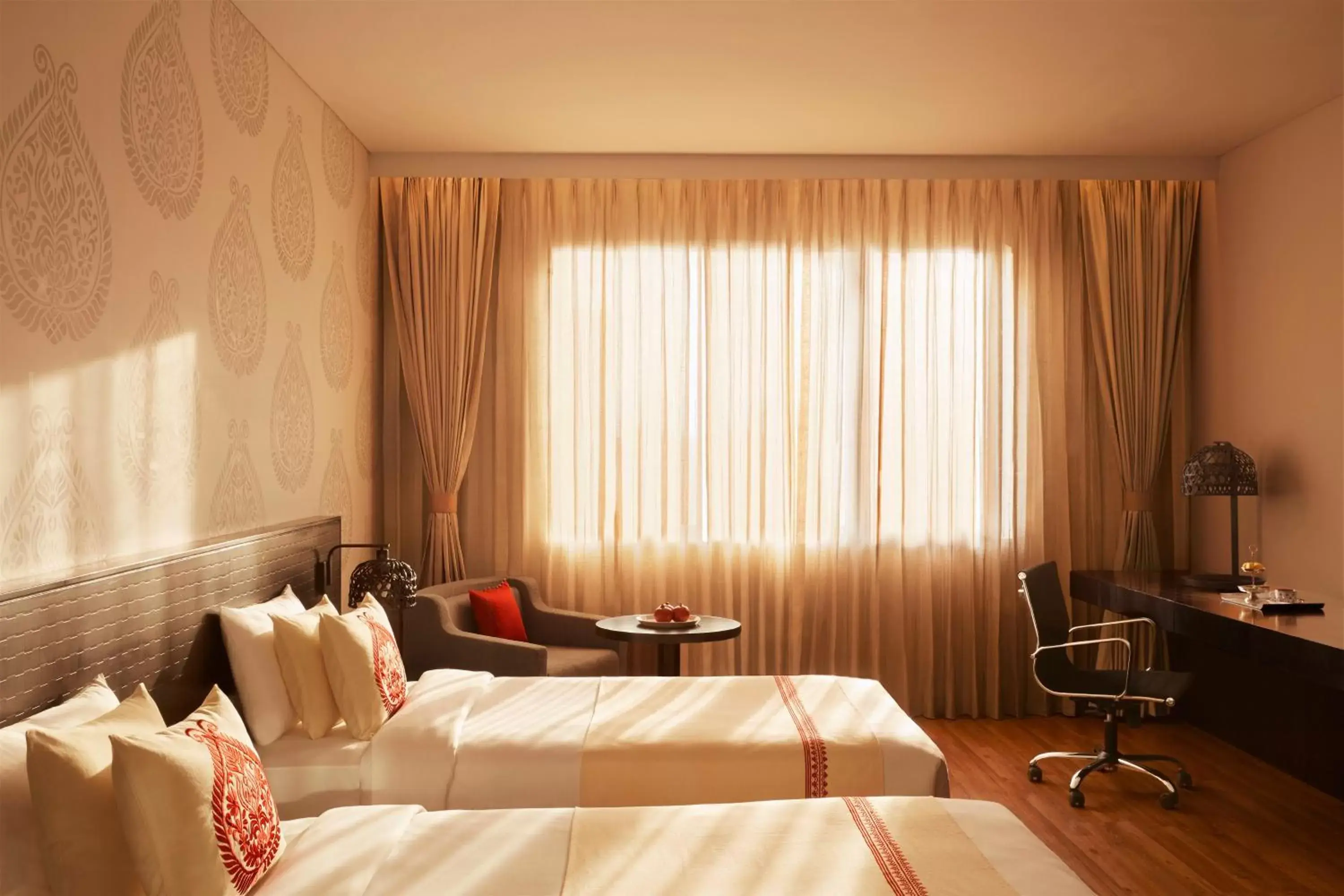 Bed in Vivanta Guwahati Bed in Vivanta Guwahati