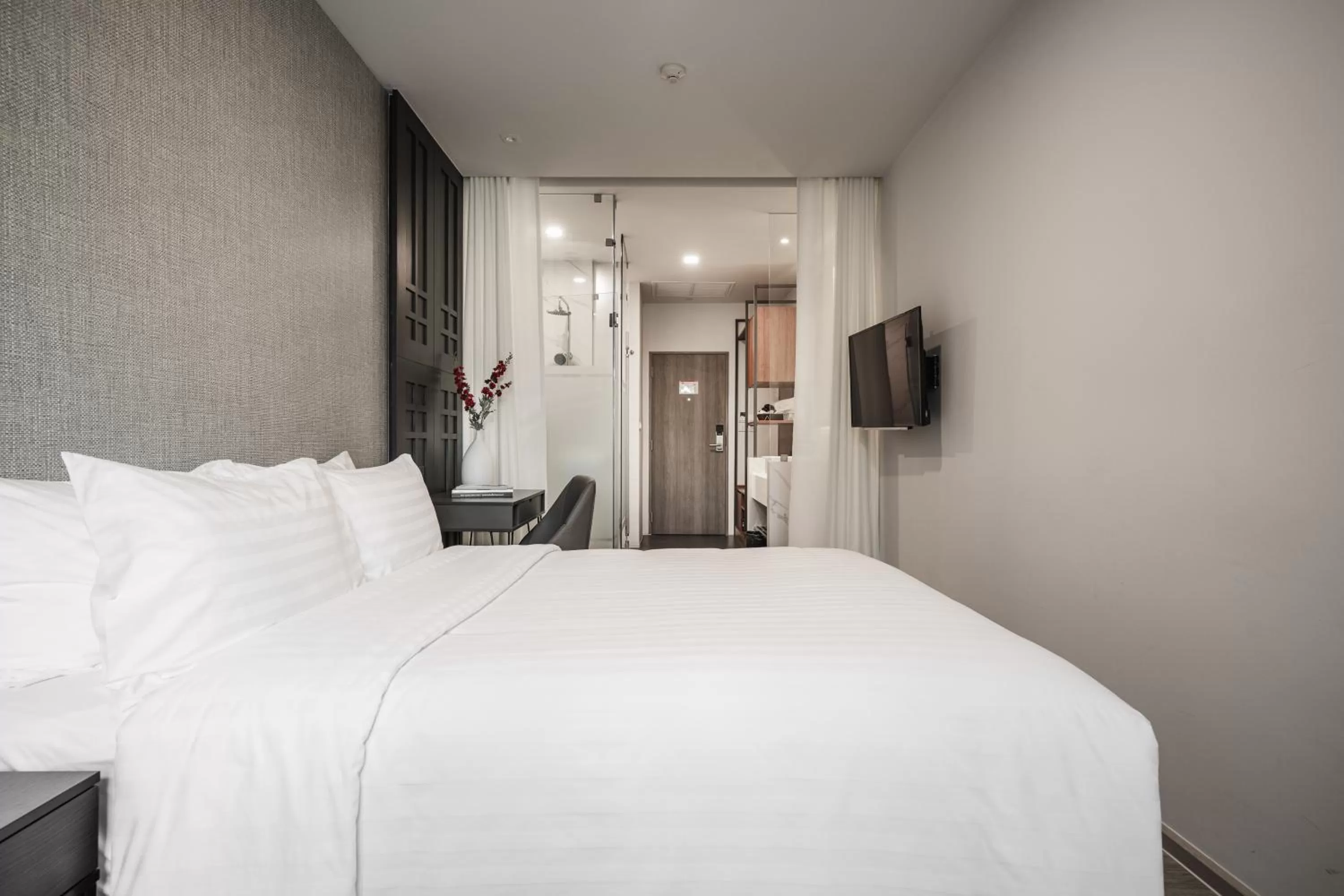 Bedroom, Bed in VIX Bangkok at Victory Monument