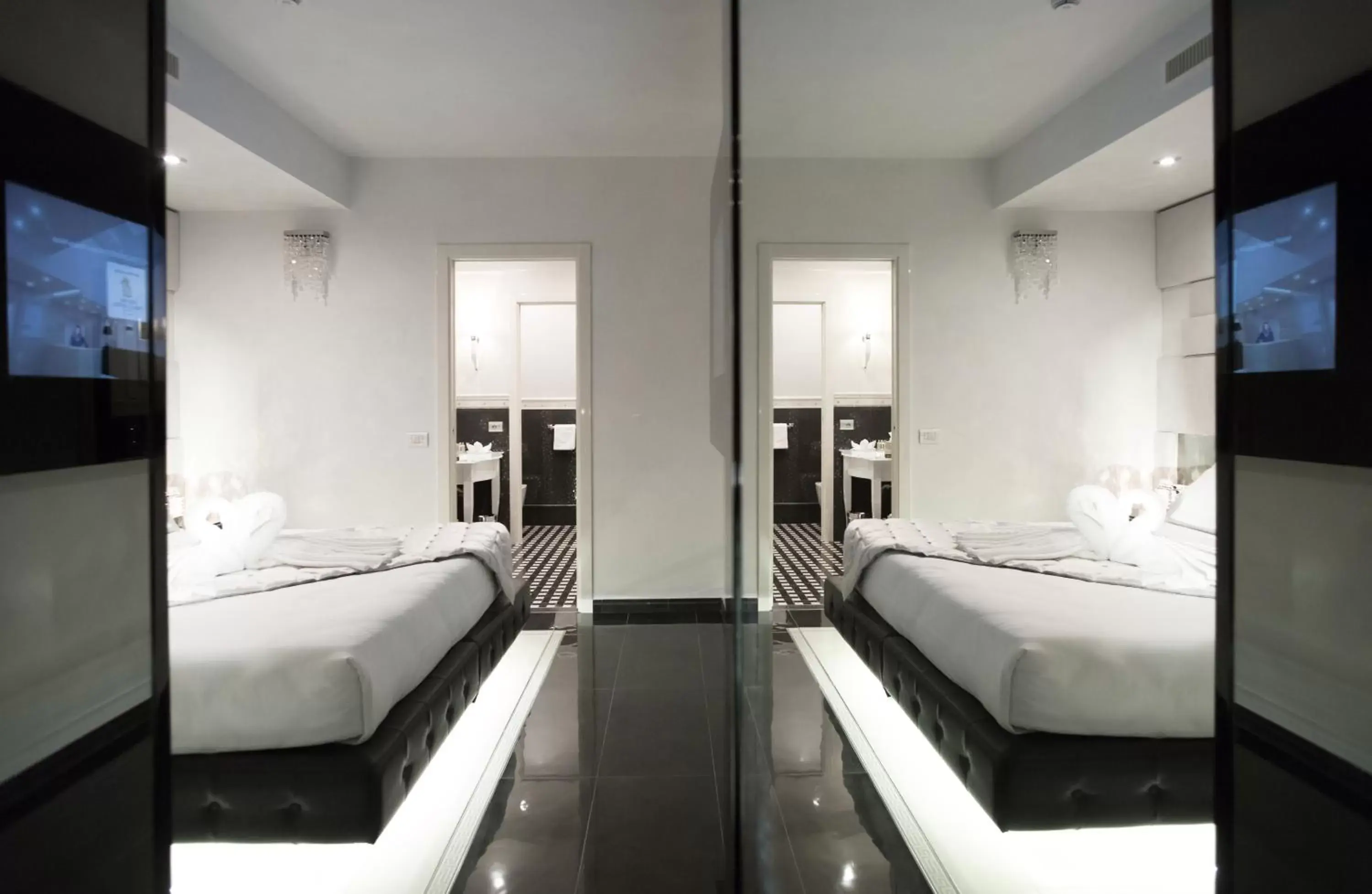 Bedroom, Bed in Best Western Premier Milano Palace Hotel