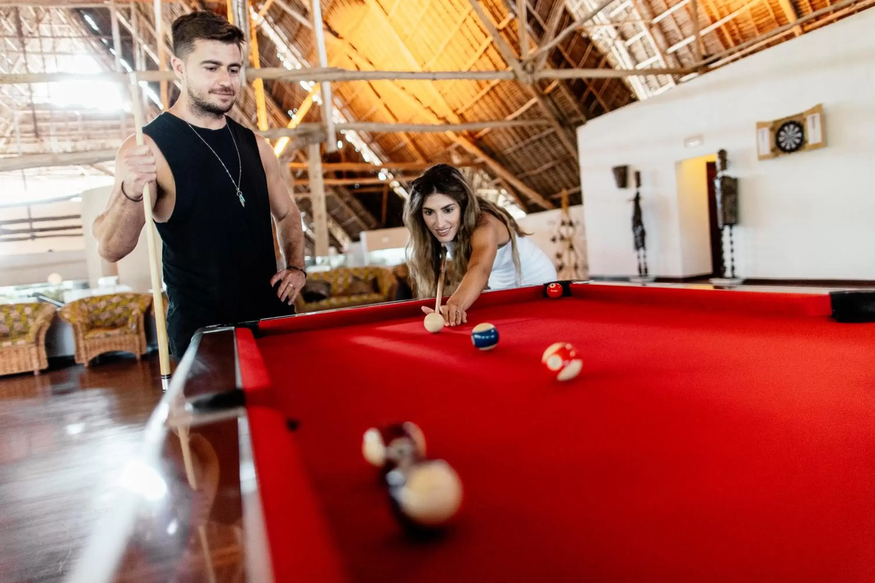 People, Billiards in Essque Zalu Zanzibar