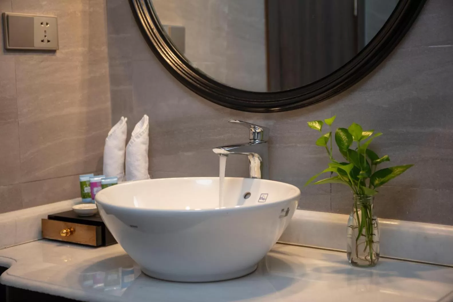 Bathroom in FTE Ba Dinh Hotel