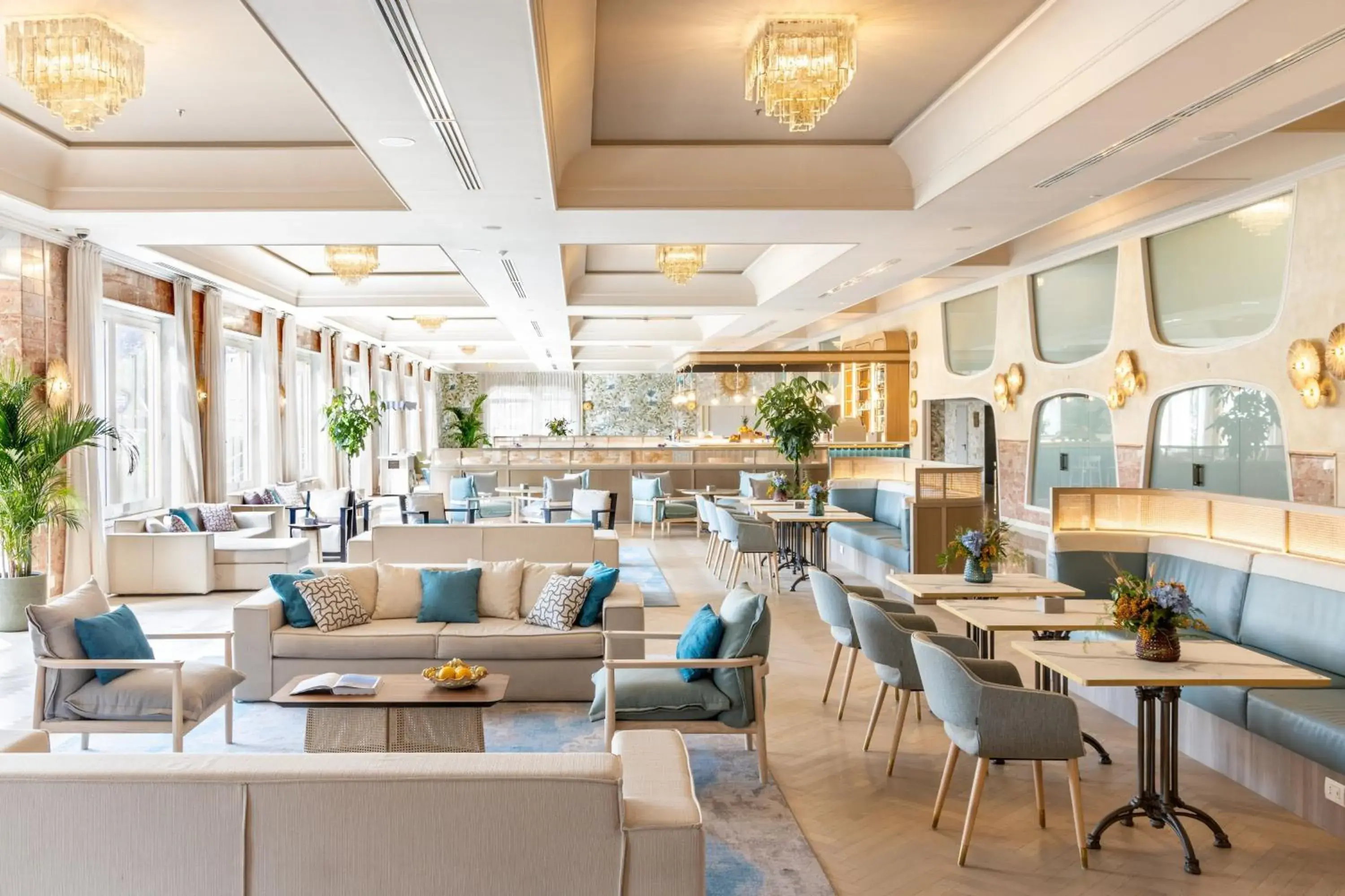 Lobby or reception, Restaurant/Places to Eat in Delta Hotels by Marriott Giardini Naxos
