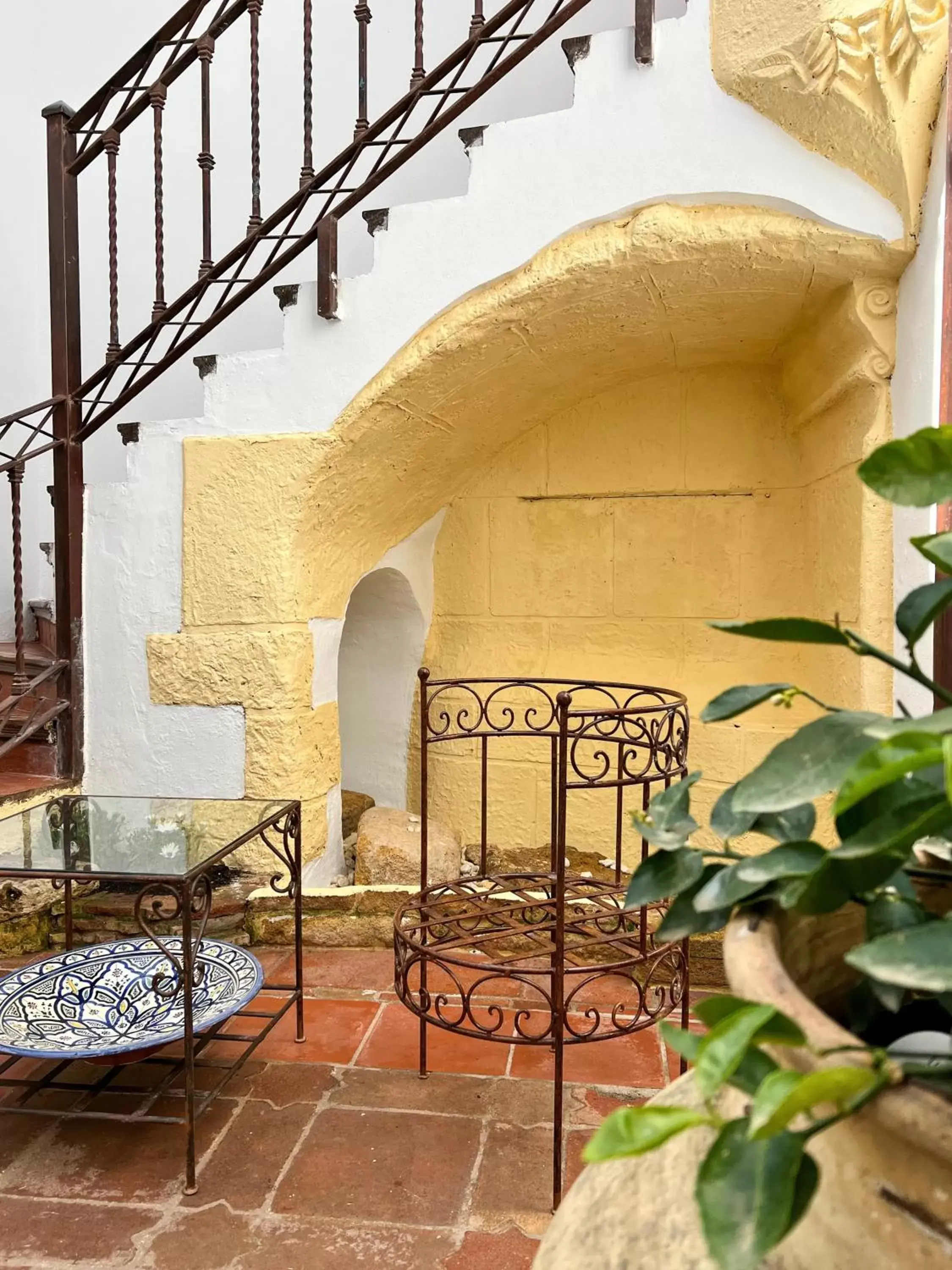 Patio in Hotel Servilia