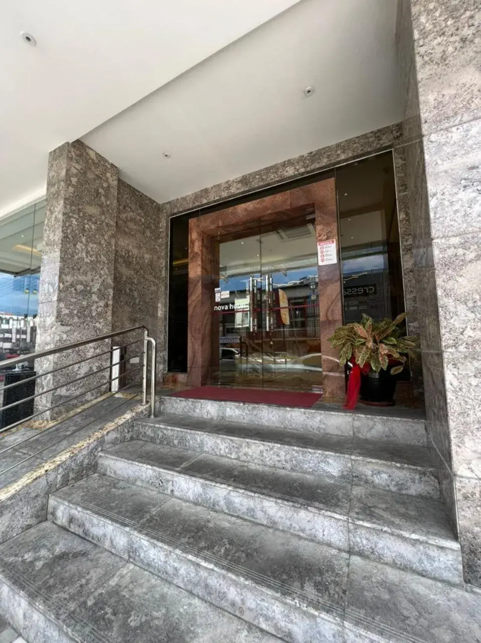 Facade/entrance in Nova Hotel