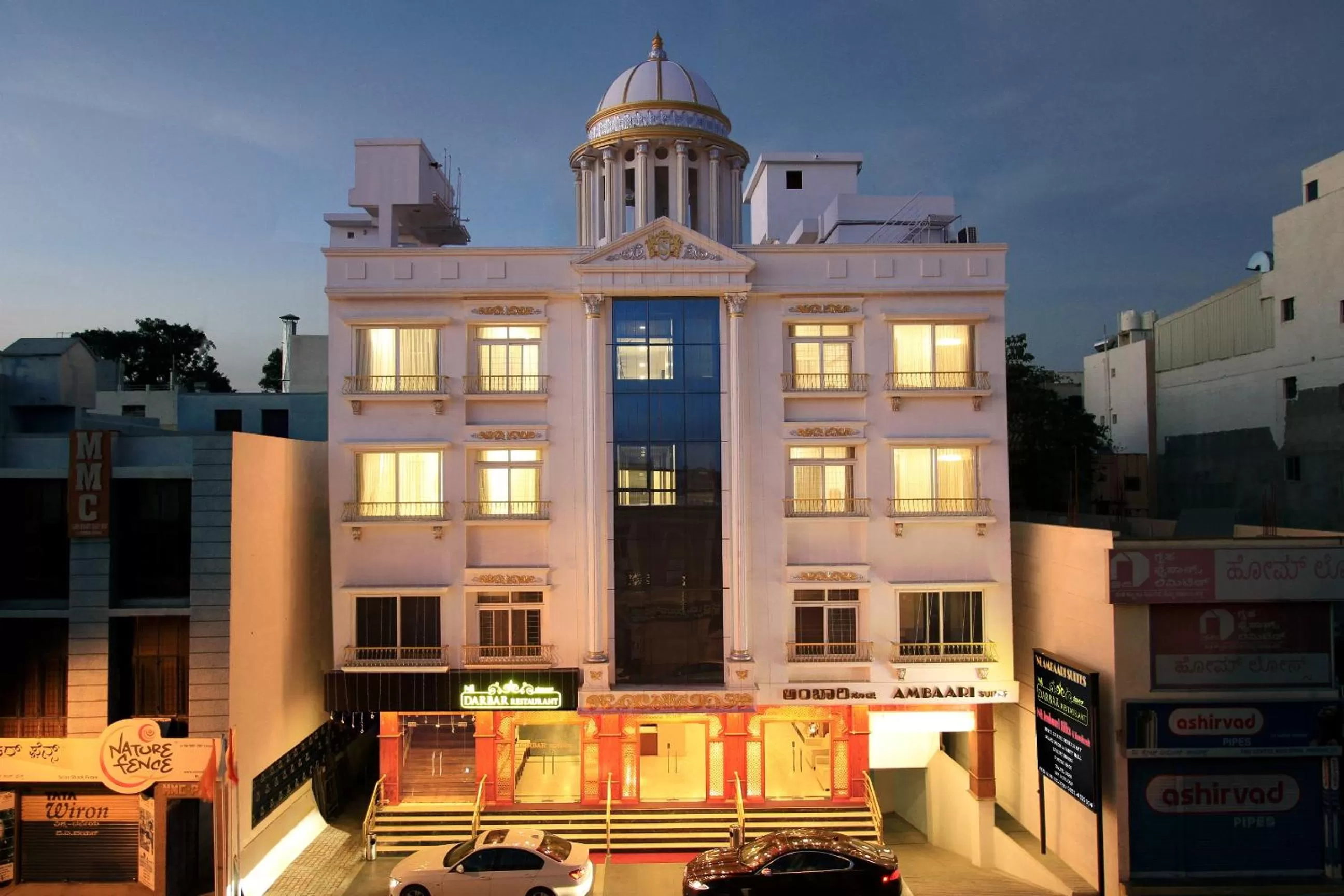 Property building in Ambaari hotel