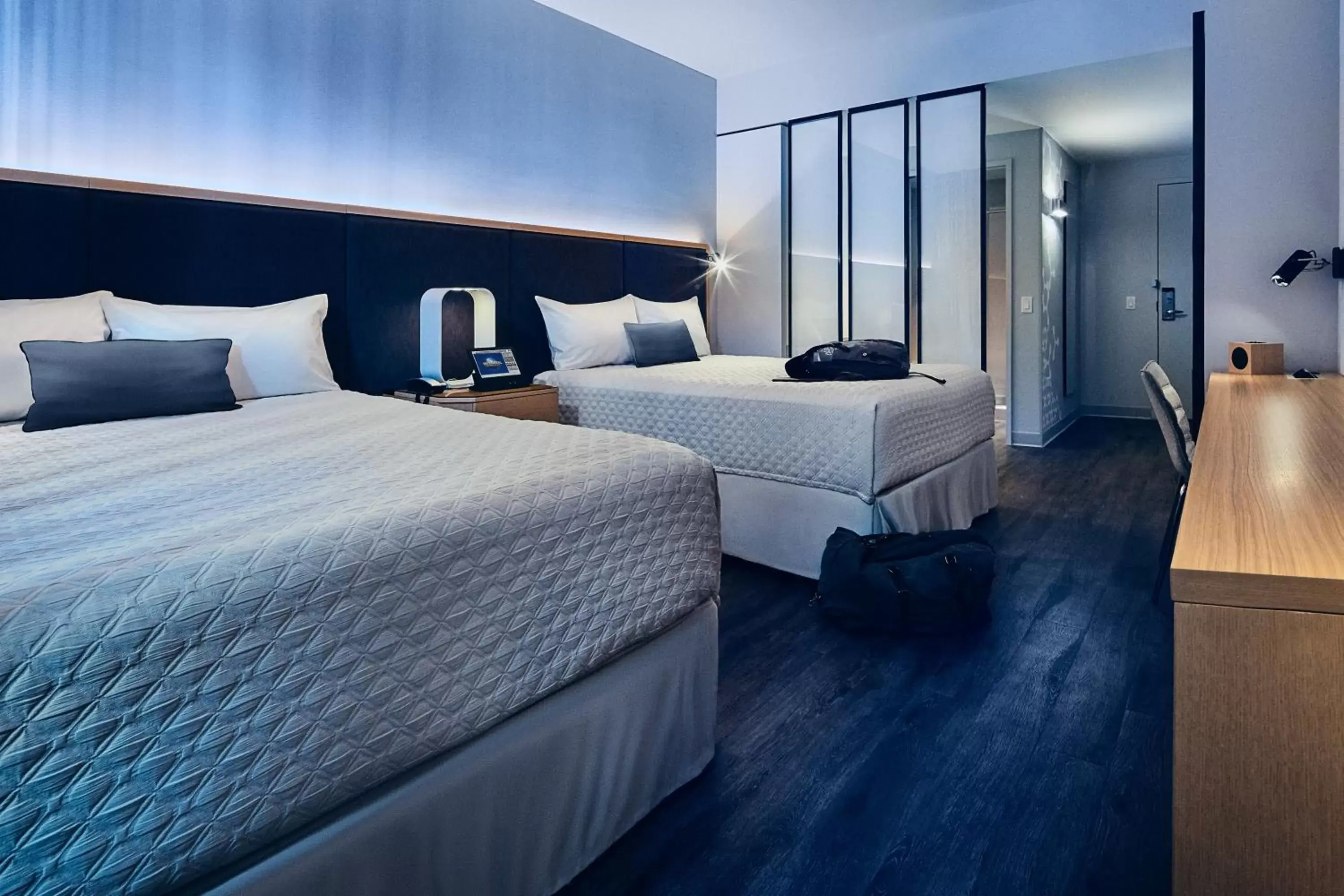 Bedroom, Bed in Universal's Aventura Hotel