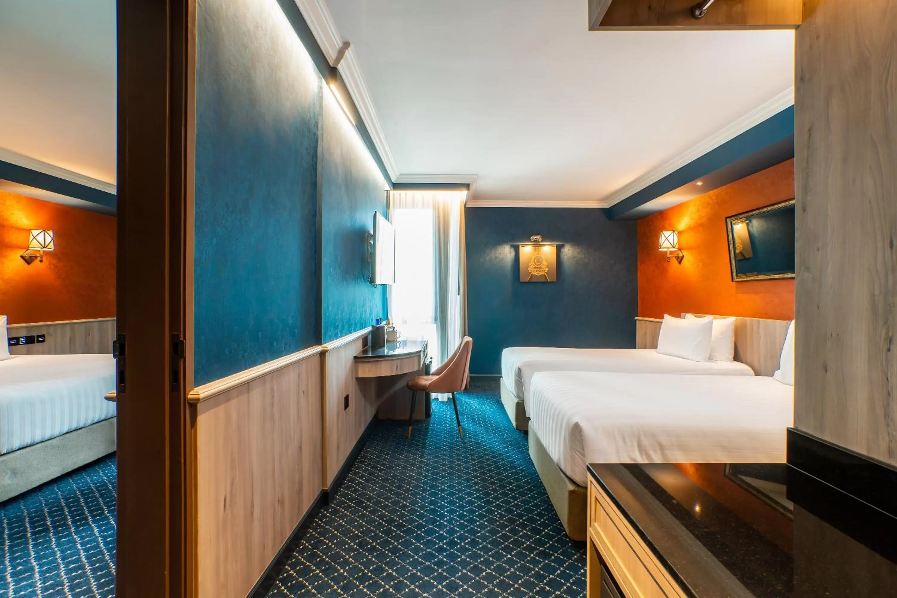 Bedroom, Bed in The Coach Hotel Sukhumvit - Asok BTS Bangkok